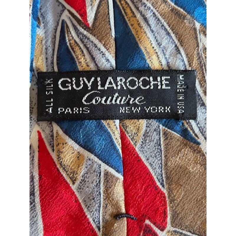 Guy Laroche Vintage Guy Laroche Couture Silk Tie Lot (2) Size ONE SIZE - 2 Thumbnail