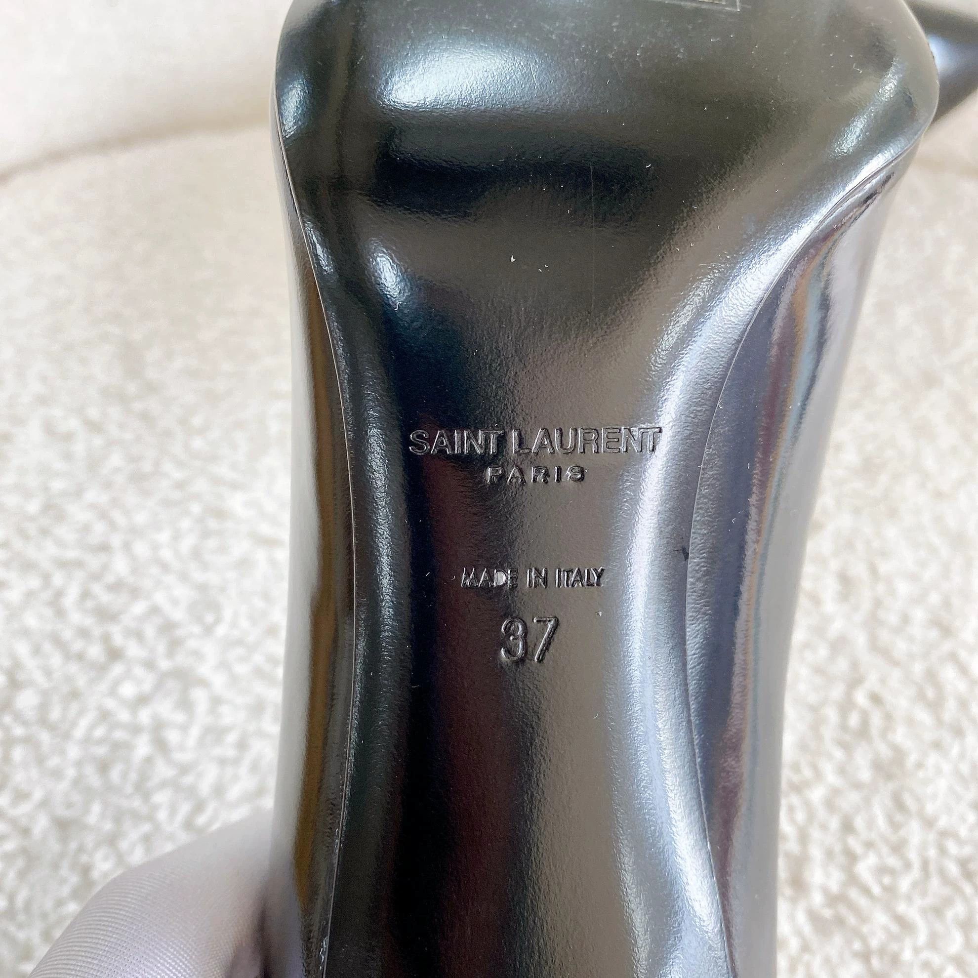 Saint Laurent Paris Saint Laurent women's black high heels 37 Size US 6.5 / IT 36.5 - 7 Thumbnail