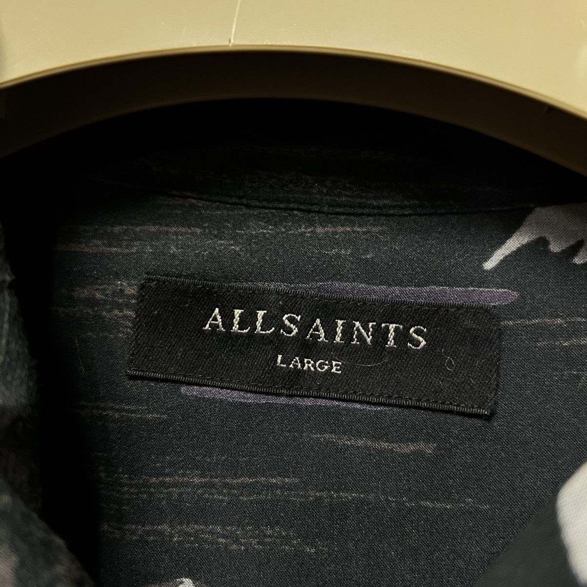 Allsaints Allsaints Redfern Landscape Poplin Shirt Outdoor Long Sleeve Size US L / EU 52-54 / 3 - 14 Thumbnail