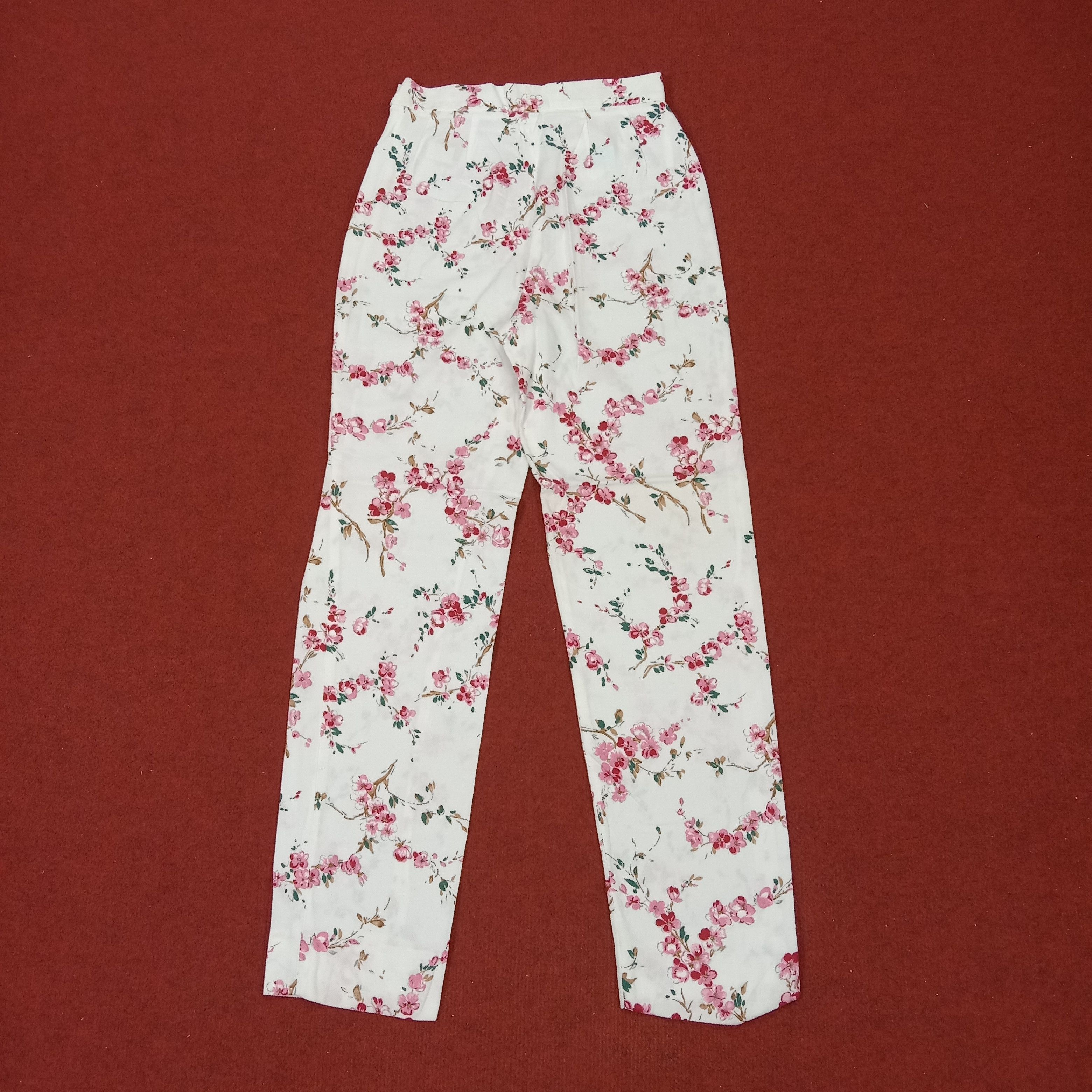 Designer × Vintage × Vivienne Westwood Vivienne Westwood Fashion Flowers Design Style Pants Size 24" / US 00 / IT 34 - 4 Thumbnail