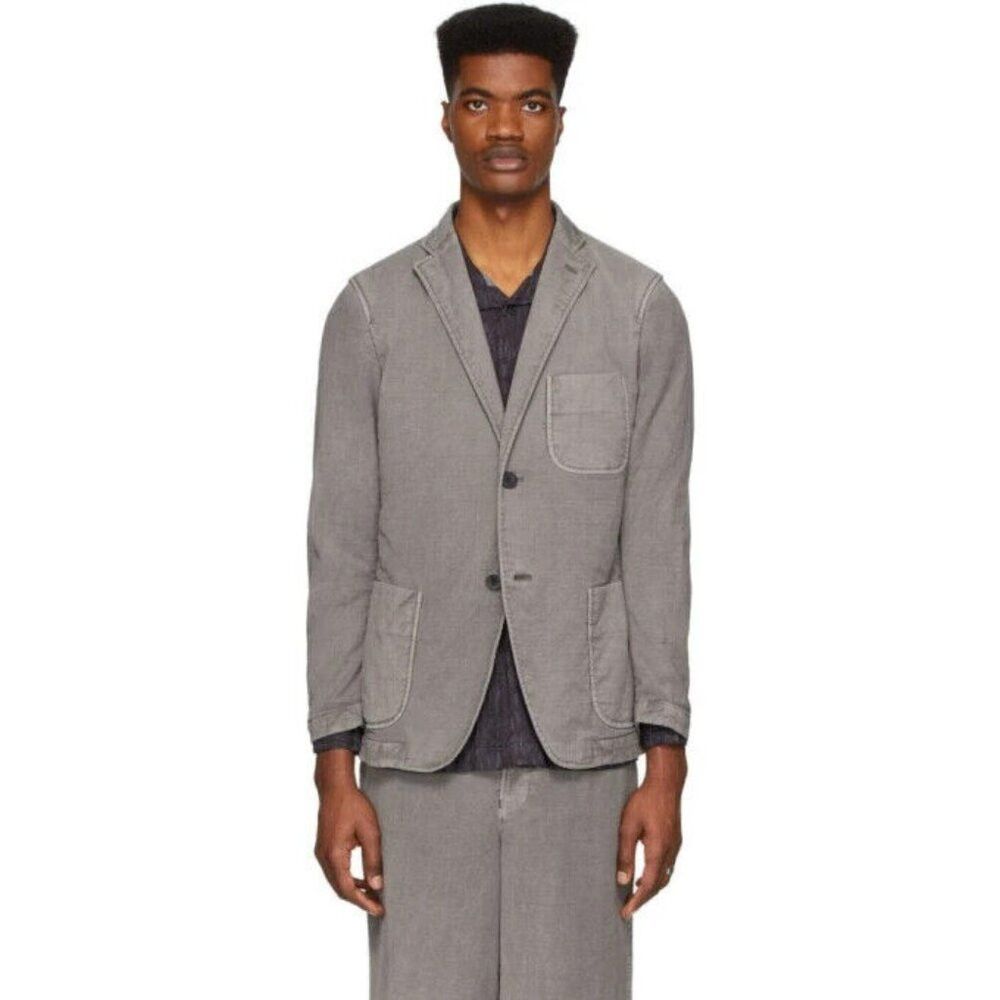 Issey Miyake Issey Miyake Men Faded Basic Blazer Size 2 US S Mens Gray Size US S / EU 44-46 / 1 - 1 Thumbnail