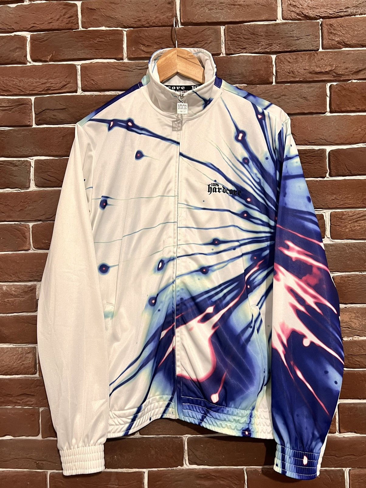 100% Hardcore Tracksuit S Jacket Grail Gabber Wear Rave Y2K