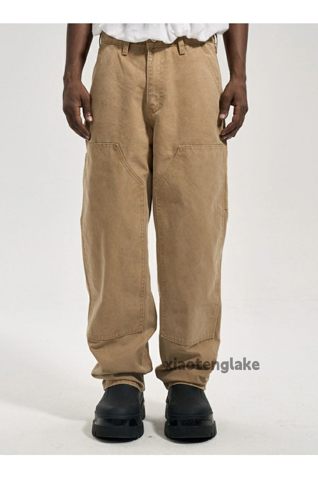 Jean × Vintage utility skate hiphop workwear carpenter baggy jeans Size US 34 / EU 50 - 2 Thumbnail
