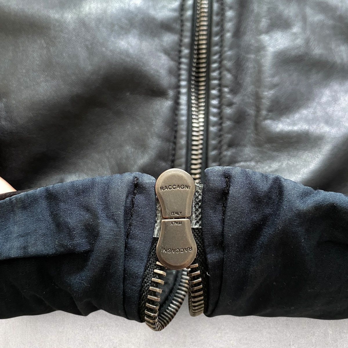 10sei0otto Vintage 10Sei0Otto Leather Jacket Black style Rick owens 00s Size US M / EU 48-50 / 2 - 6 Thumbnail