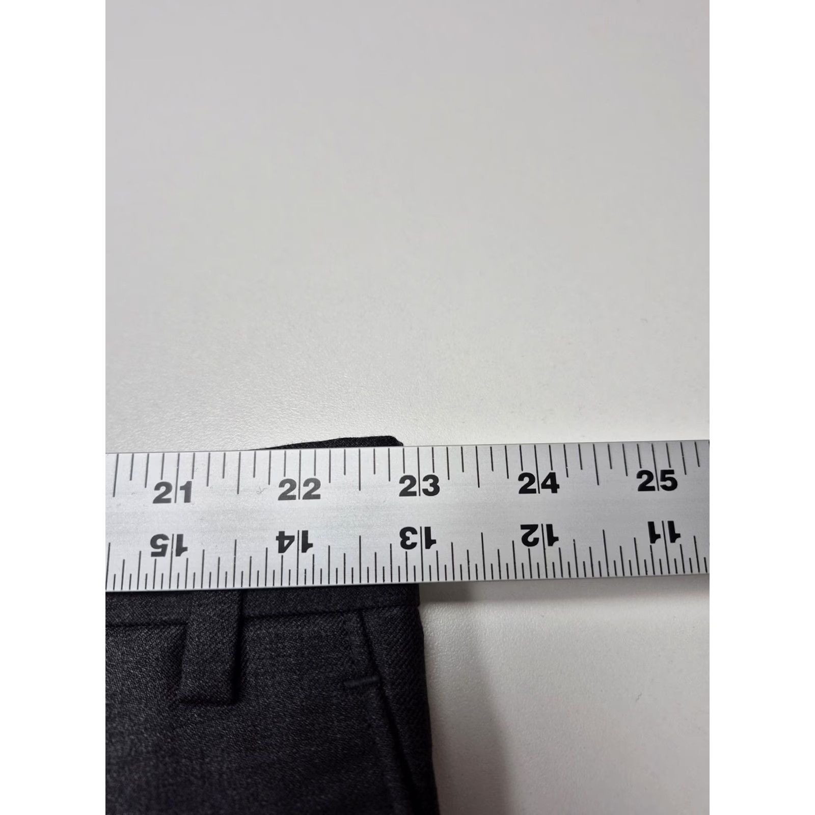Vintage VTG Franco Tassi Dress Pants Men's 46x36 Gray Wool Cashmere Pleated Unhemmed NWT Size US 30 / EU 46 - 7 Thumbnail