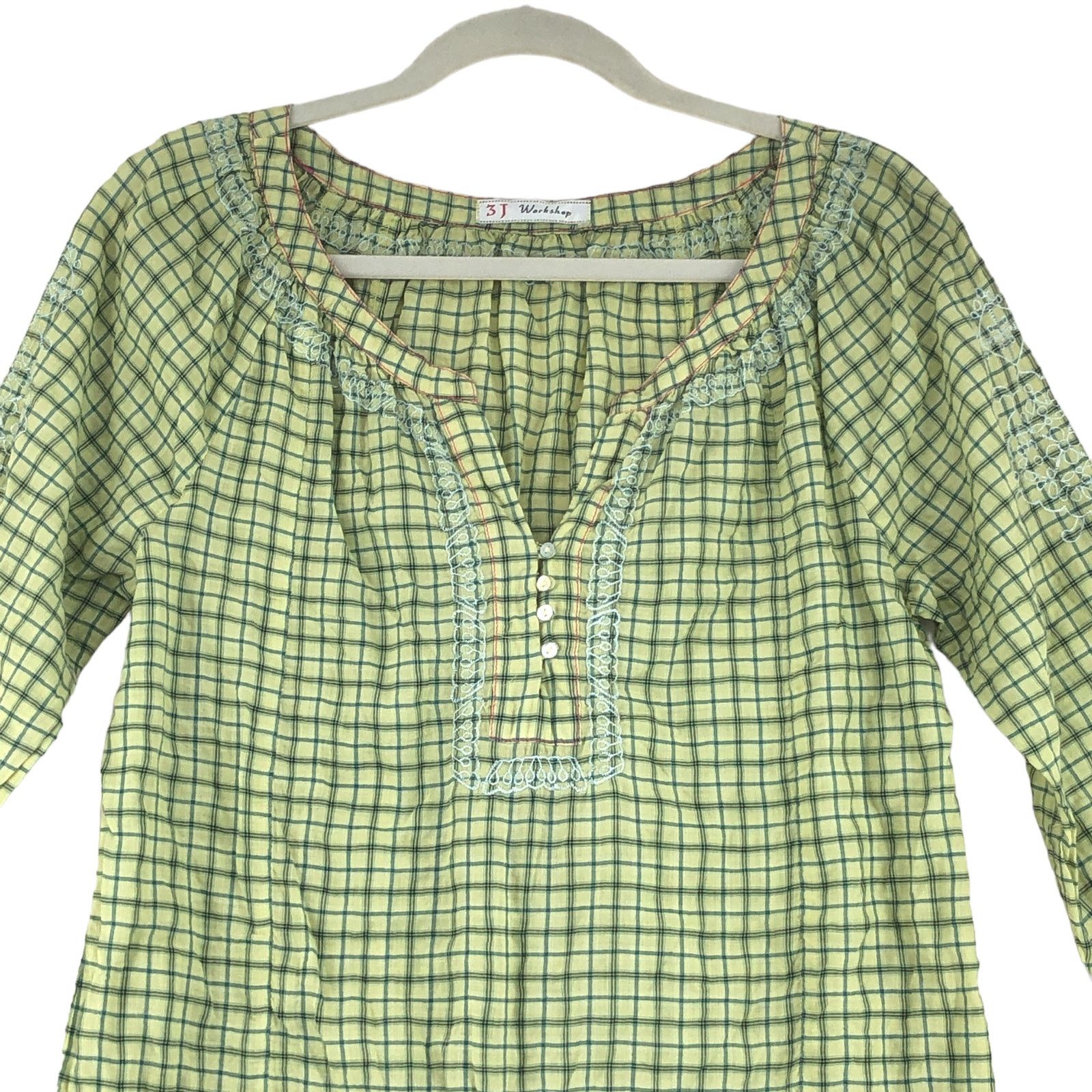 Johnny Was Johnny Was 3J Workshop Womens Size M Drop Waist Tunic Top Size M / US 6-8 / IT 42-44 - 2 Thumbnail