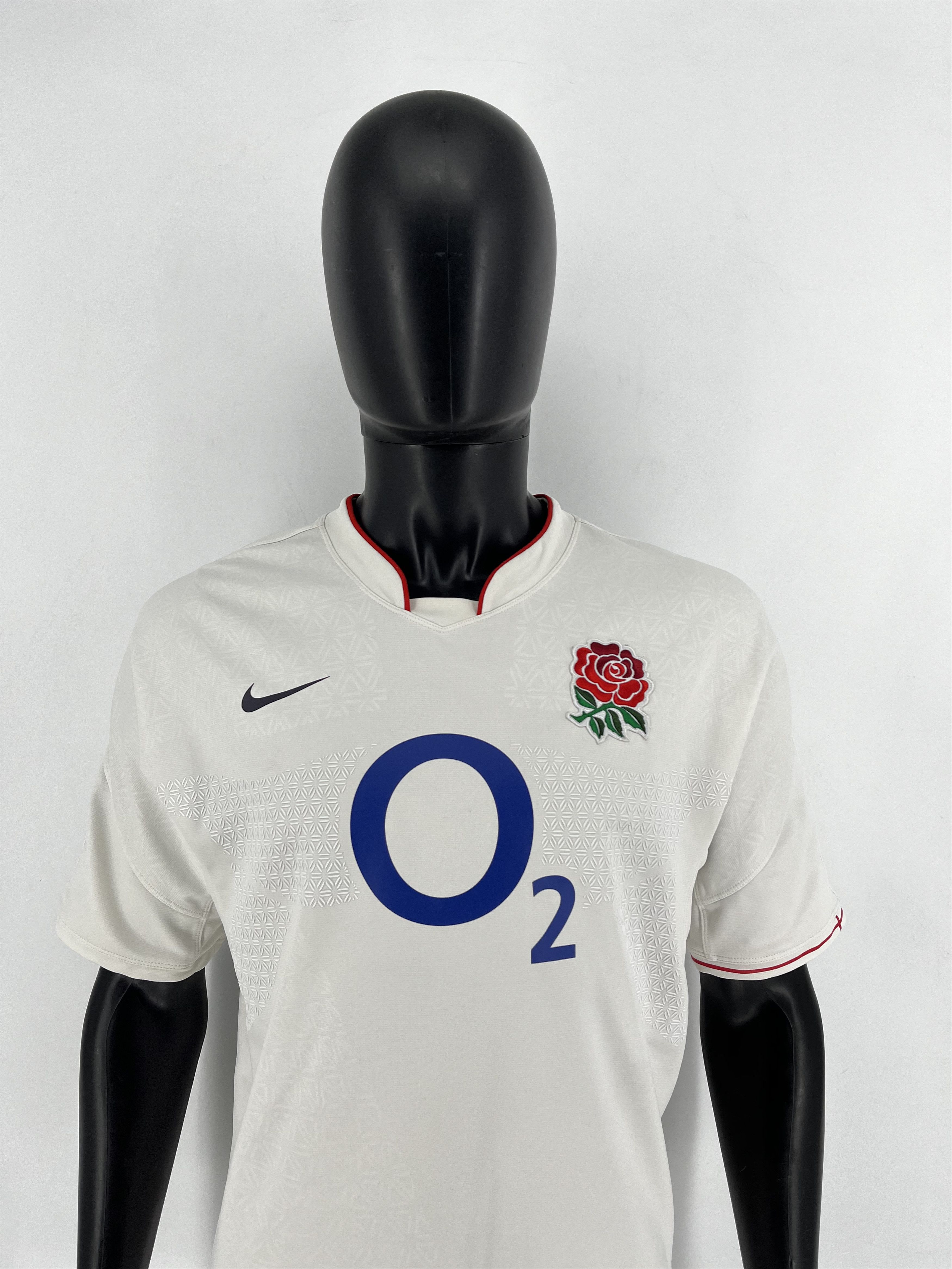 Nike Nike England 2009/2010 Floreat Ubique Home Jersey T Shirt Size US XL / EU 56 / 4 - 1 Thumbnail