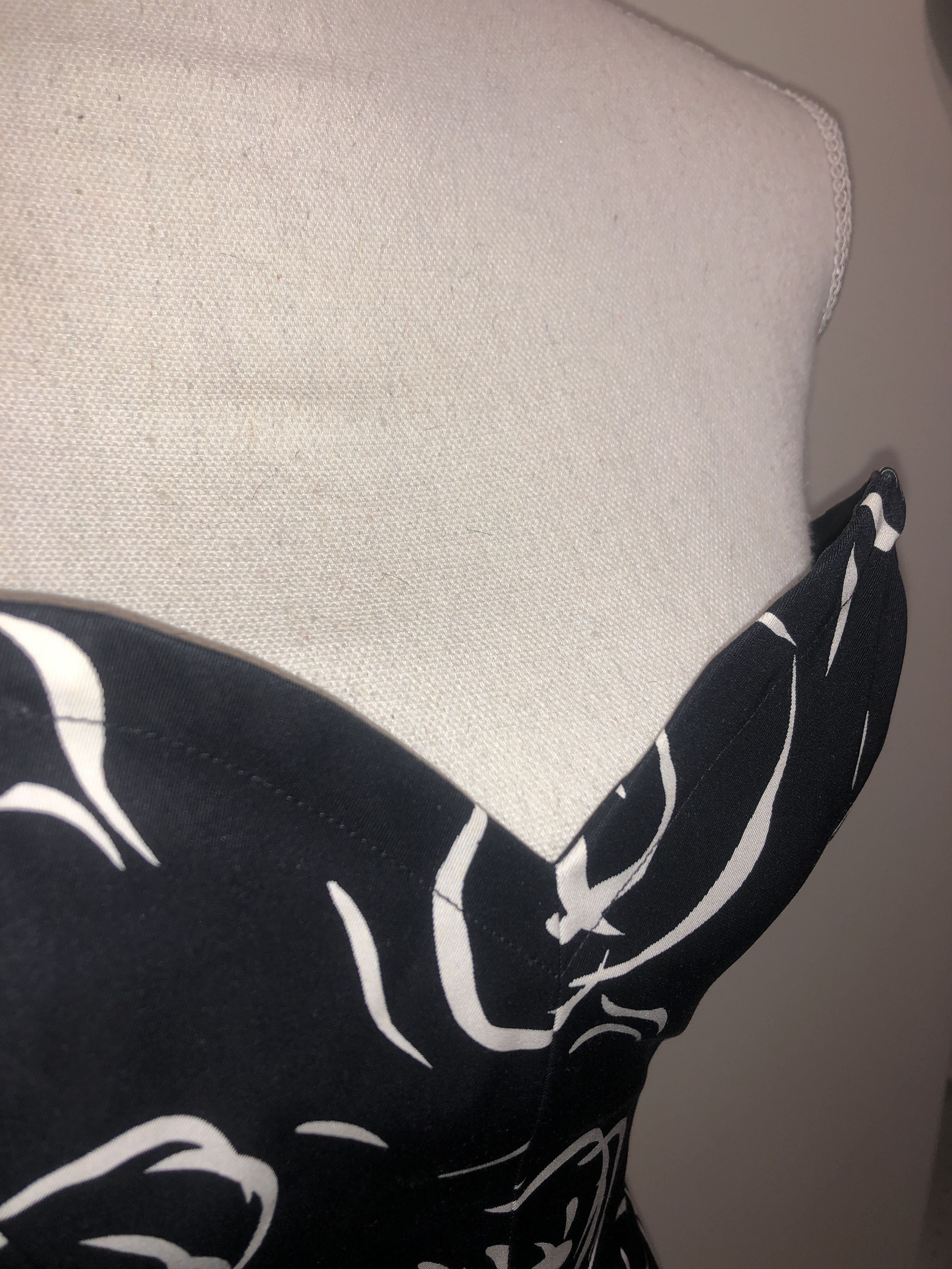 Yves Saint Laurent 80's Combed Cotton Corset Size S / US 4 / IT 40 - 2 Thumbnail
