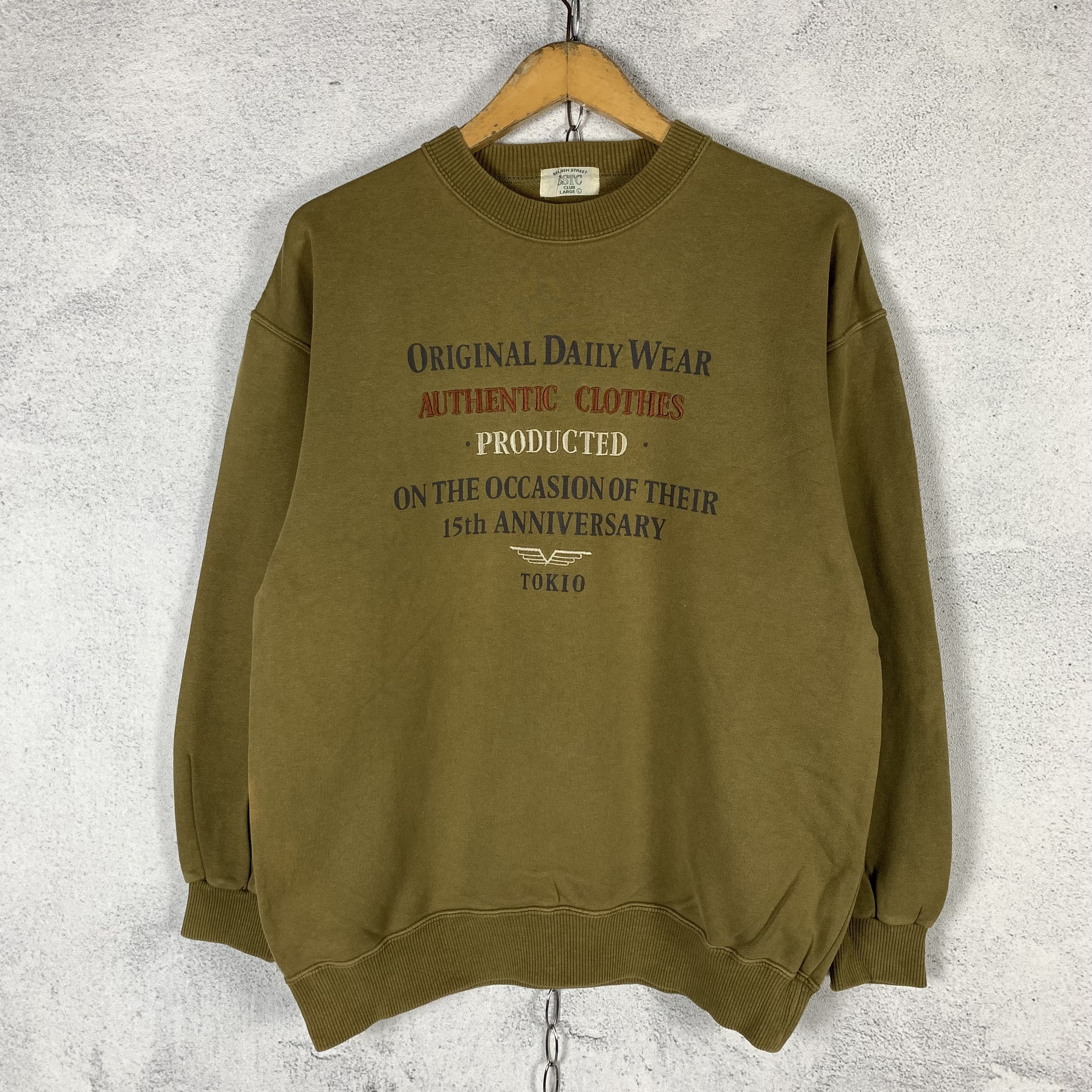 Vintage Vintage SSTC Club Tokio Sweatshirt Crewneck Size US M / EU 48-50 / 2 - 1 Thumbnail