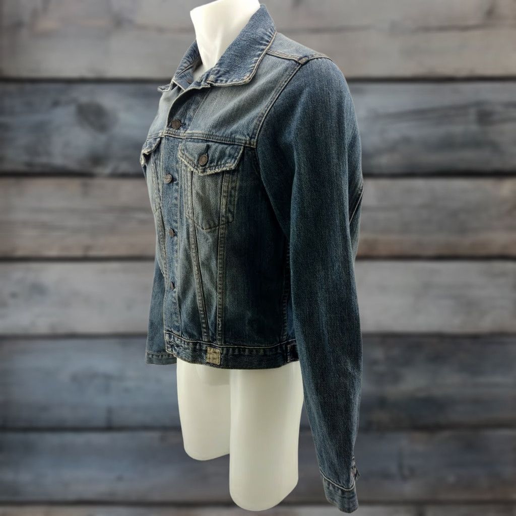 Abercrombie & Fitch Abercrombie & Fitch Denim Jean Jacket Women Medium Blue Regular Size M Size 32" / US 10 / IT 46 - 1 Thumbnail