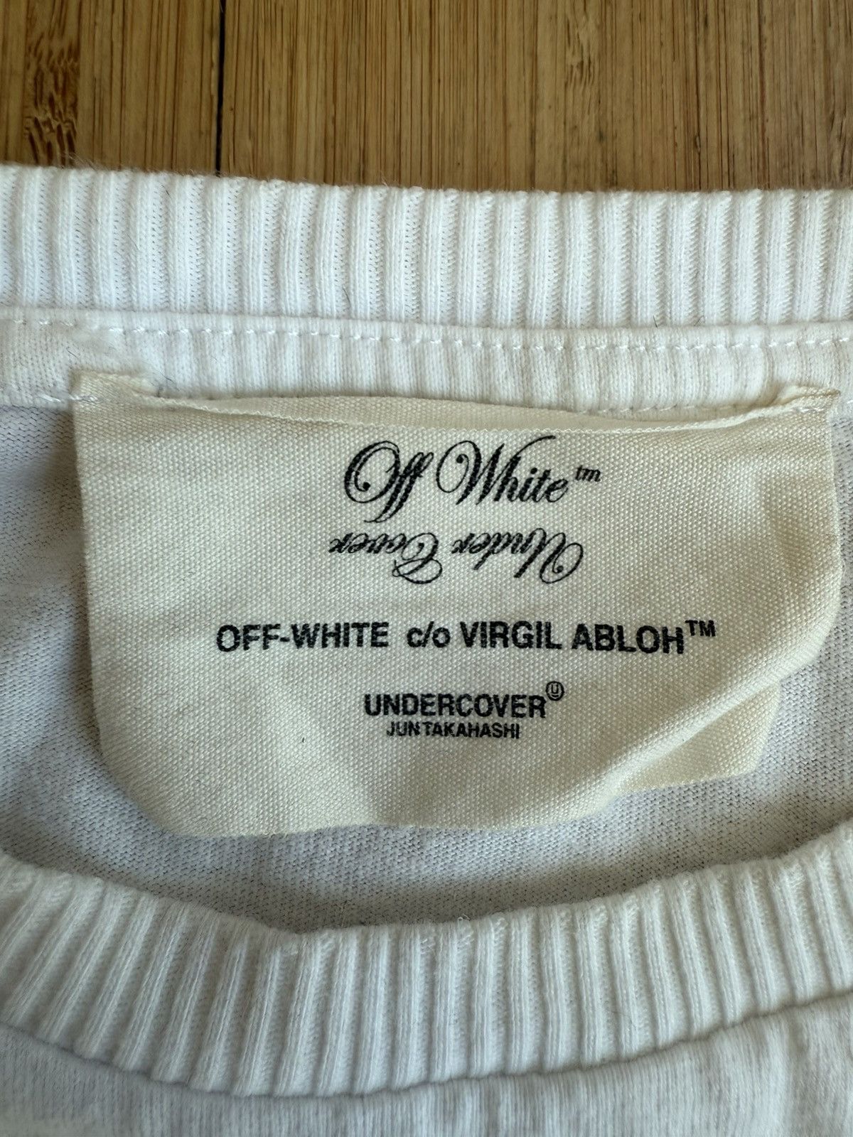Off-White × Undercover Off-white t shirt Size US XS / EU 42 / 0 - 3 Thumbnail