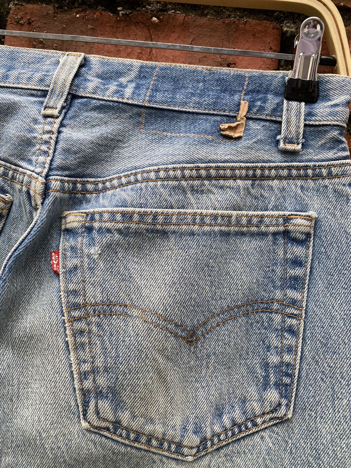 Levi's × Levi's Vintage Clothing × Vintage W31x31 vintage levi's 501 faded made in USA Size US 31 - 3 Thumbnail