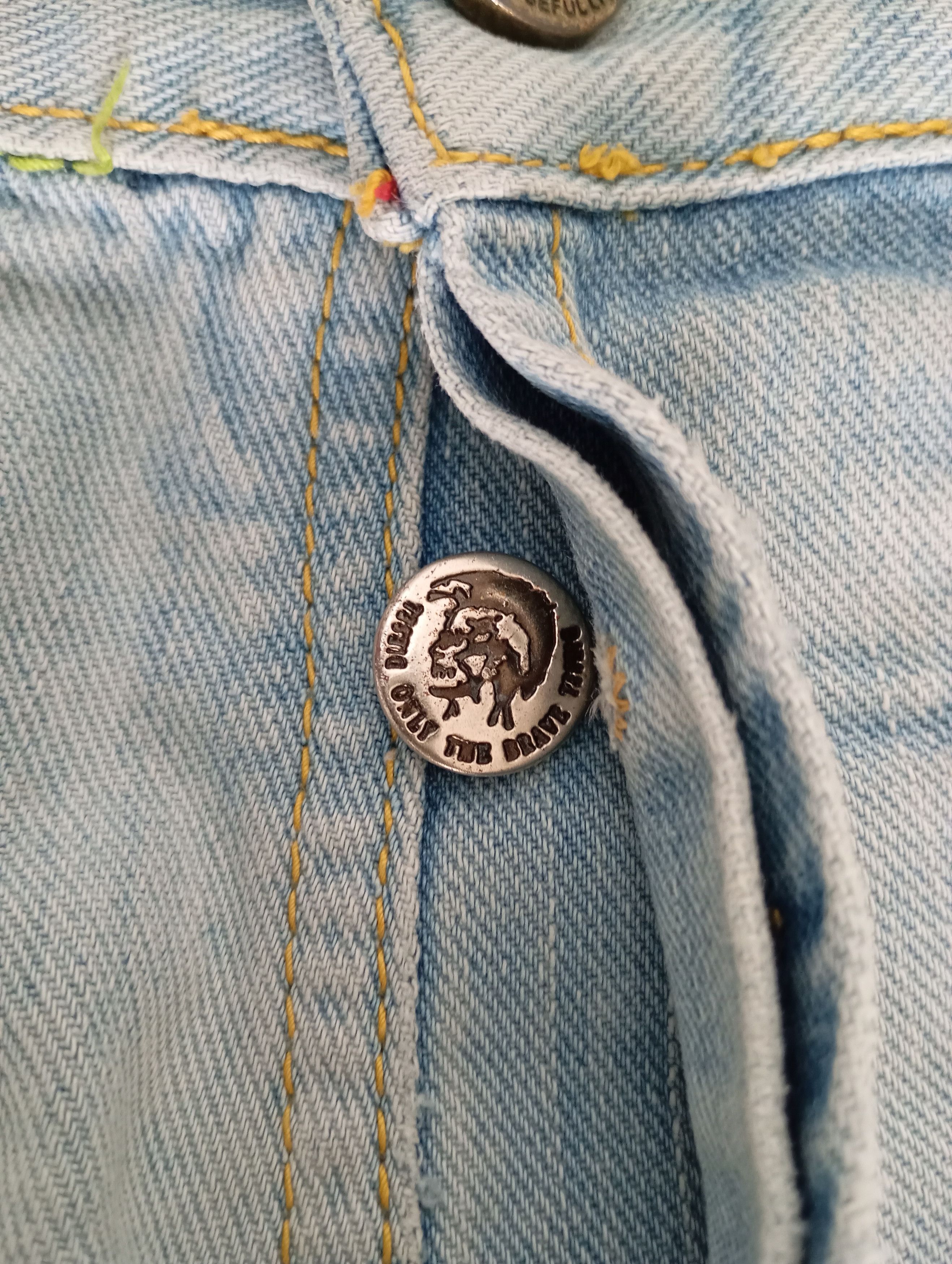 Diesel × Vintage Diesel Distressed Faded Vintage Denim Jean Pants Size US 34 / EU 50 - 5 Thumbnail