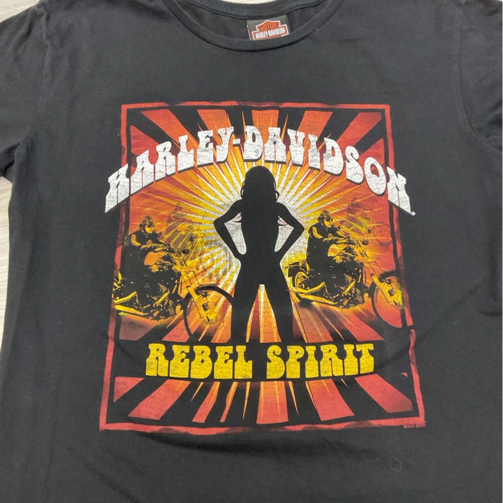 Harley Davidson Harley Davidson Bravado El Paso Rebel Spirit Women’s T-Shirt Size XL / US 12-14 / IT 48-50 - 5 Thumbnail