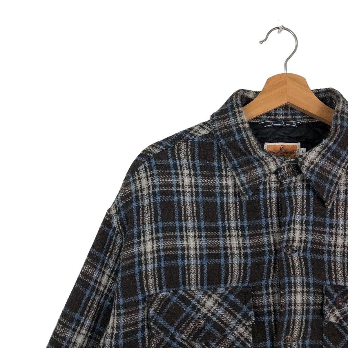 Flannel 🔥VINTAGE FLANEL JACKET TARTAN DESIGN CANTE OF FLORENCE Size US L / EU 52-54 / 3 - 6 Thumbnail