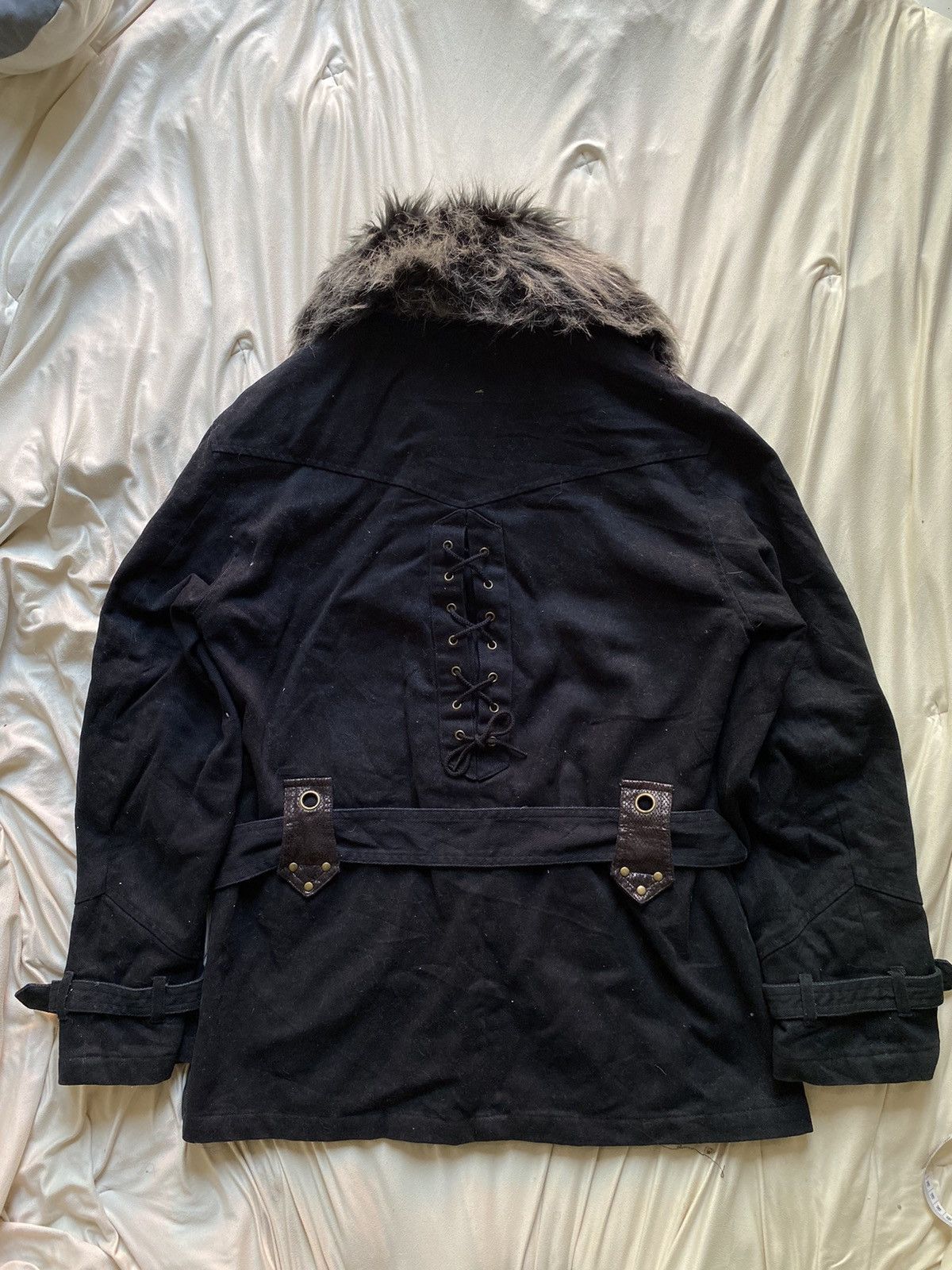 Isamu Katayama Backlash Bernings sho faux fur snake skin jacket Size US M / EU 48-50 / 2 - 4 Thumbnail