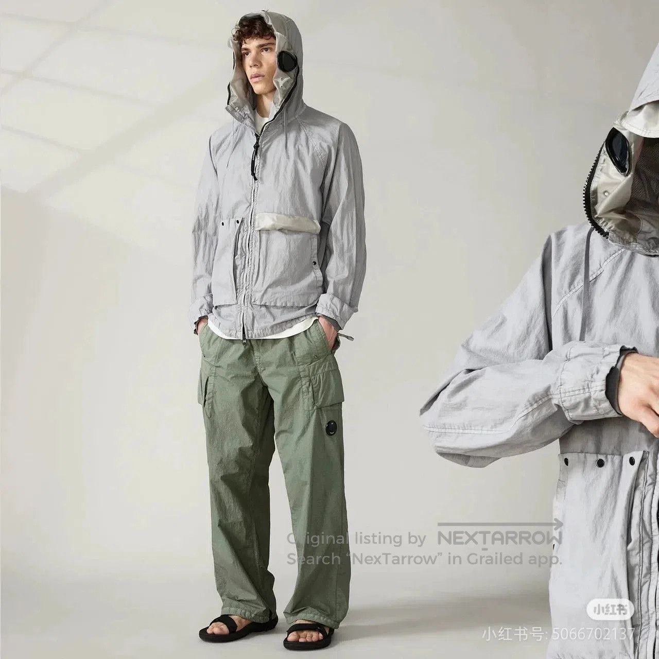 C.P. Company C.P. Company Men's Goggle Hooded Jacket. Size US M / EU 48-50 / 2 - 8 Thumbnail