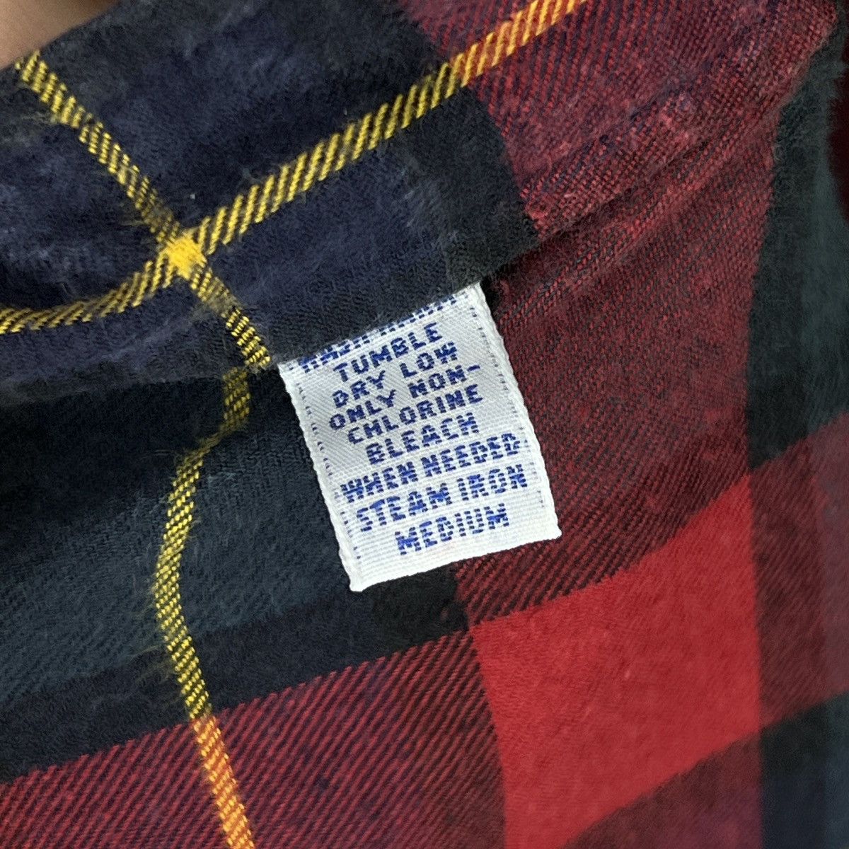 Polo Ralph Lauren Vintage Ralph Lauren Polo Button Up Shirt Flannel Checkered Size US L / EU 52-54 / 3 - 5 Thumbnail