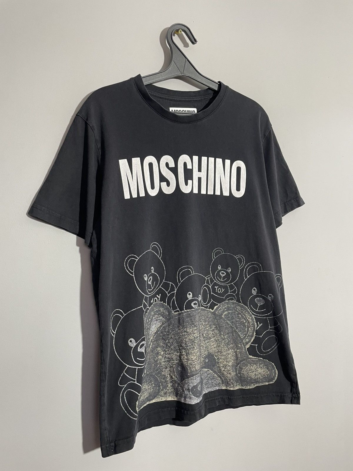 Moschino Moschino Couture Luxury Big Logo Tshirt size XL Size US XL / EU 56 / 4 - 2 Thumbnail