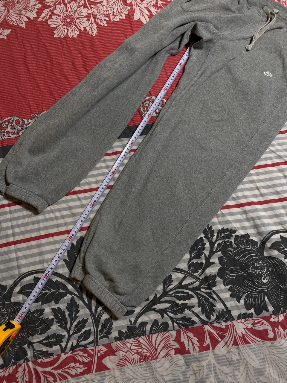 Nike × Vintage Nike gray sweatpants baggy fit wide leg streetwear hype Size US 32 / EU 48 - 7 Thumbnail