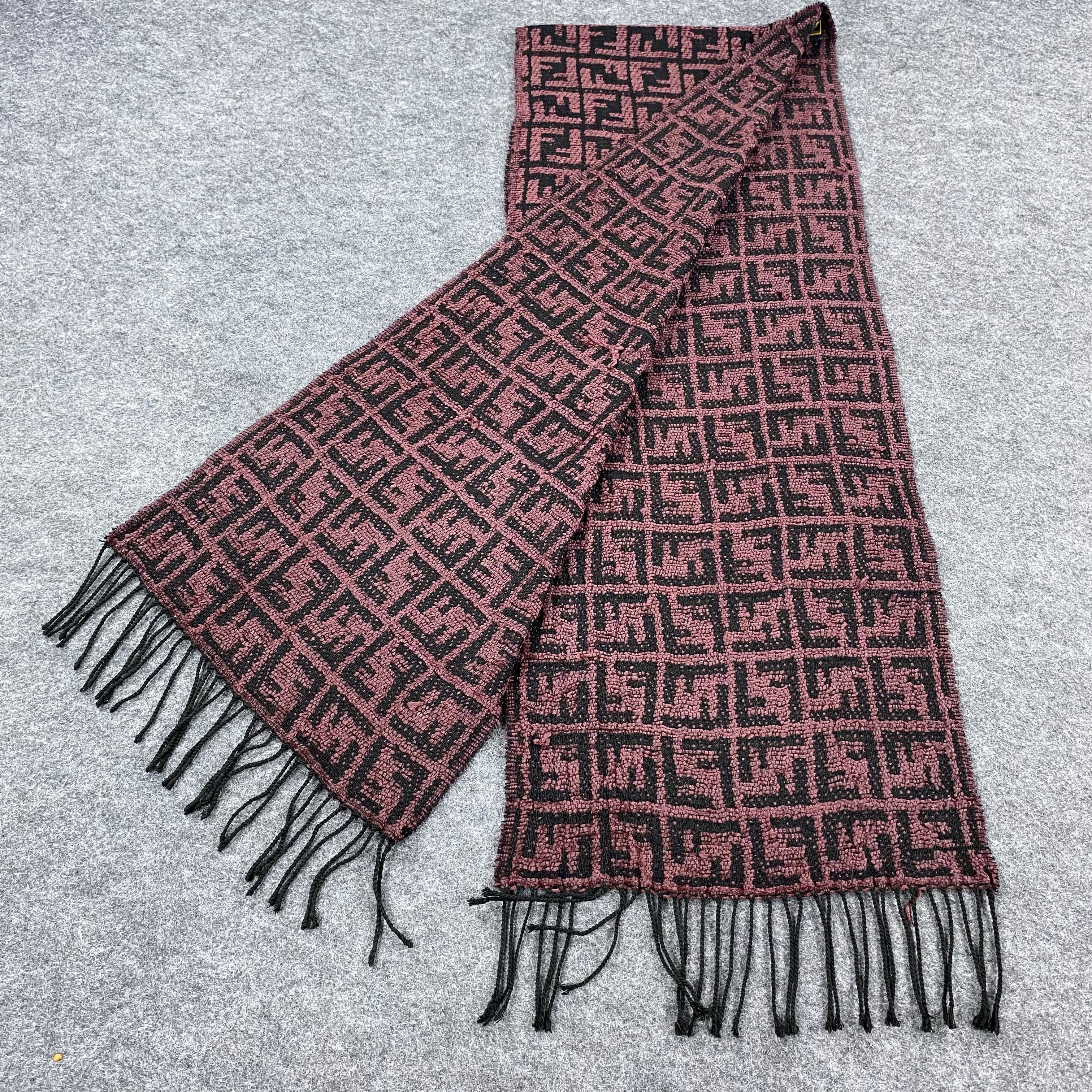 Fendi × Vintage GF10139 Fendi Scarf Neck Wear Muffler Size ONE SIZE - 5 Thumbnail
