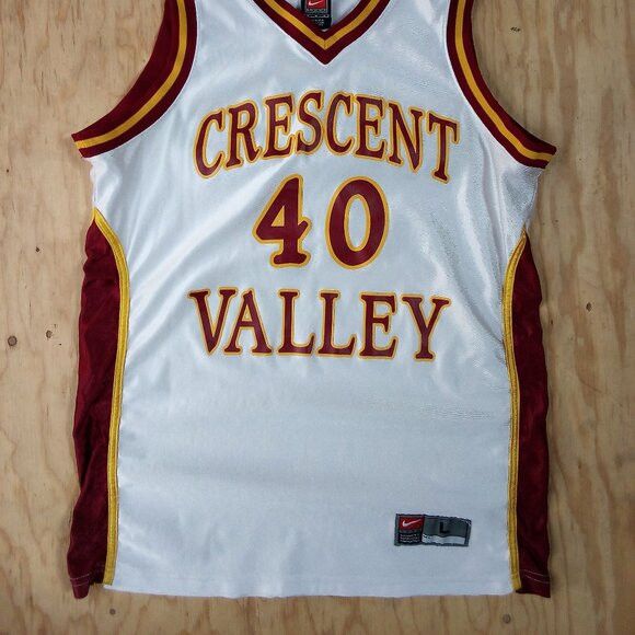 Nike × Vintage Vintage Nike Team Crescent Valley Basketball Jersey Size US L / EU 52-54 / 3 - 3 Thumbnail