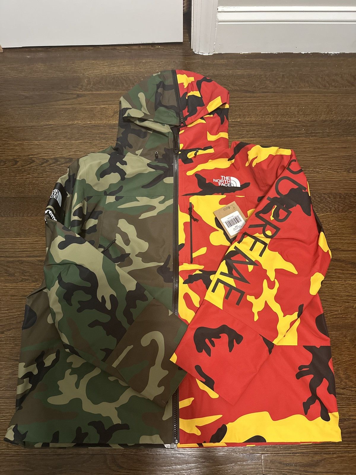 image of Supreme North Face in Red, Men's (Size Large)