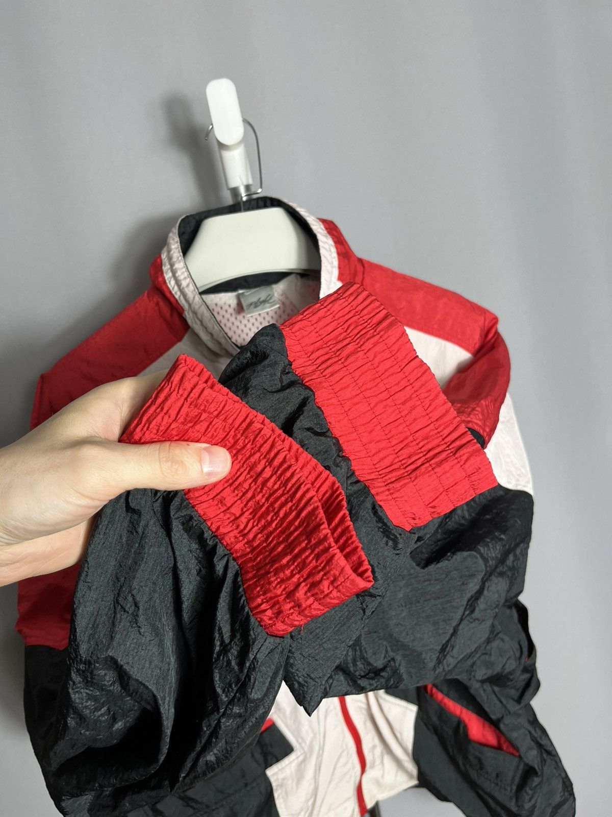 Nike Nike Flight vintage jacket retro track basketball rare 90s Size US L / EU 52-54 / 3 - 3 Thumbnail