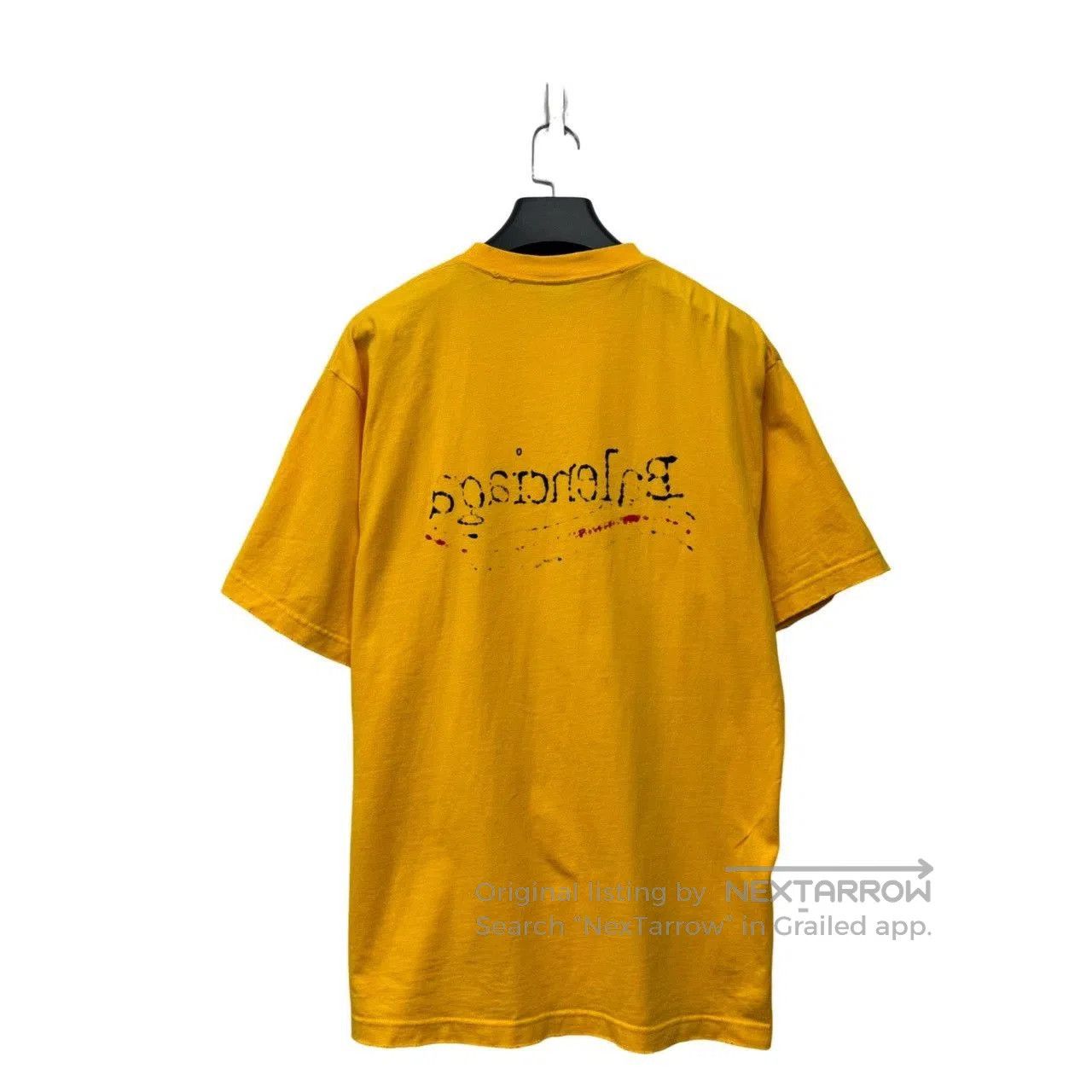 Balenciaga Balenciaga Yellow Graffiti Cola T. Size XXS / US 00 / IT 34 - 2 Thumbnail