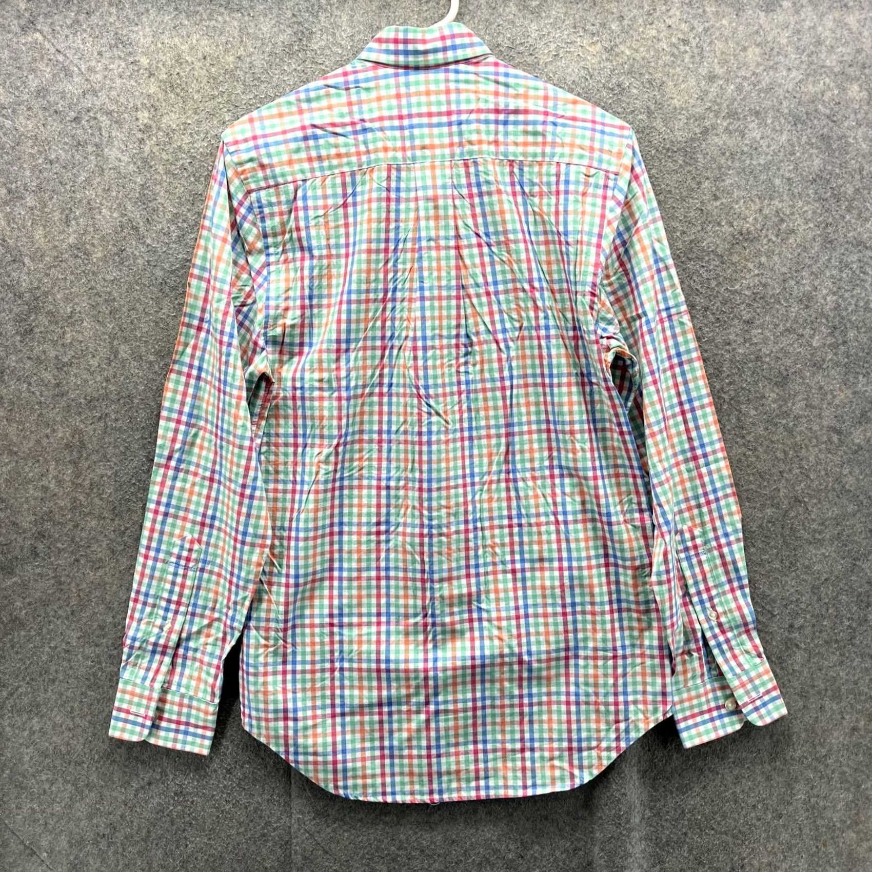 Vineyard Vines Vineyard Vines Shirt Mens XS Multicolor Gingham Slim Fit Whale Cotton Button-Down Shirt Size US XS / EU 42 / 0 - 2 Thumbnail
