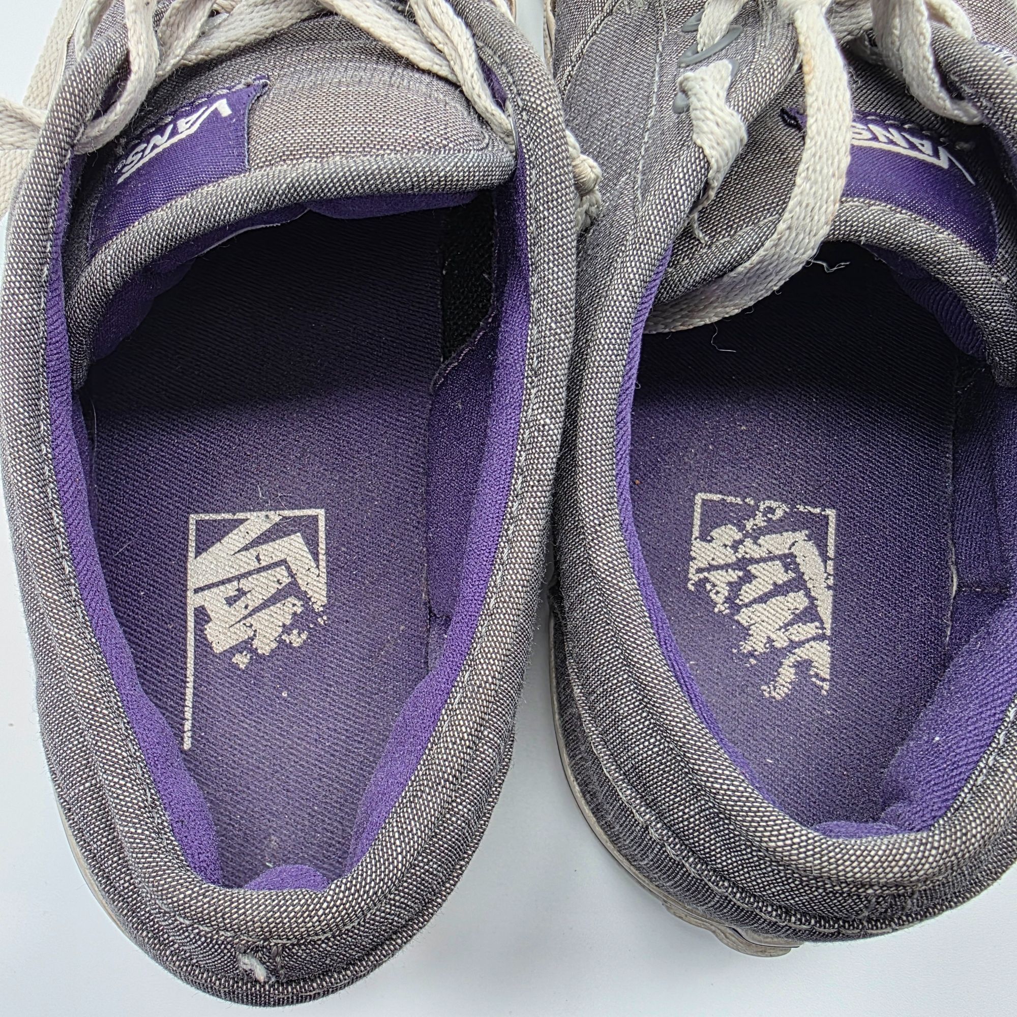 Vans Vans Atwood Womens Size 8 Gray Purple Sneaker Shoes Skateboa Size US 8 / EU 41 - 5 Thumbnail