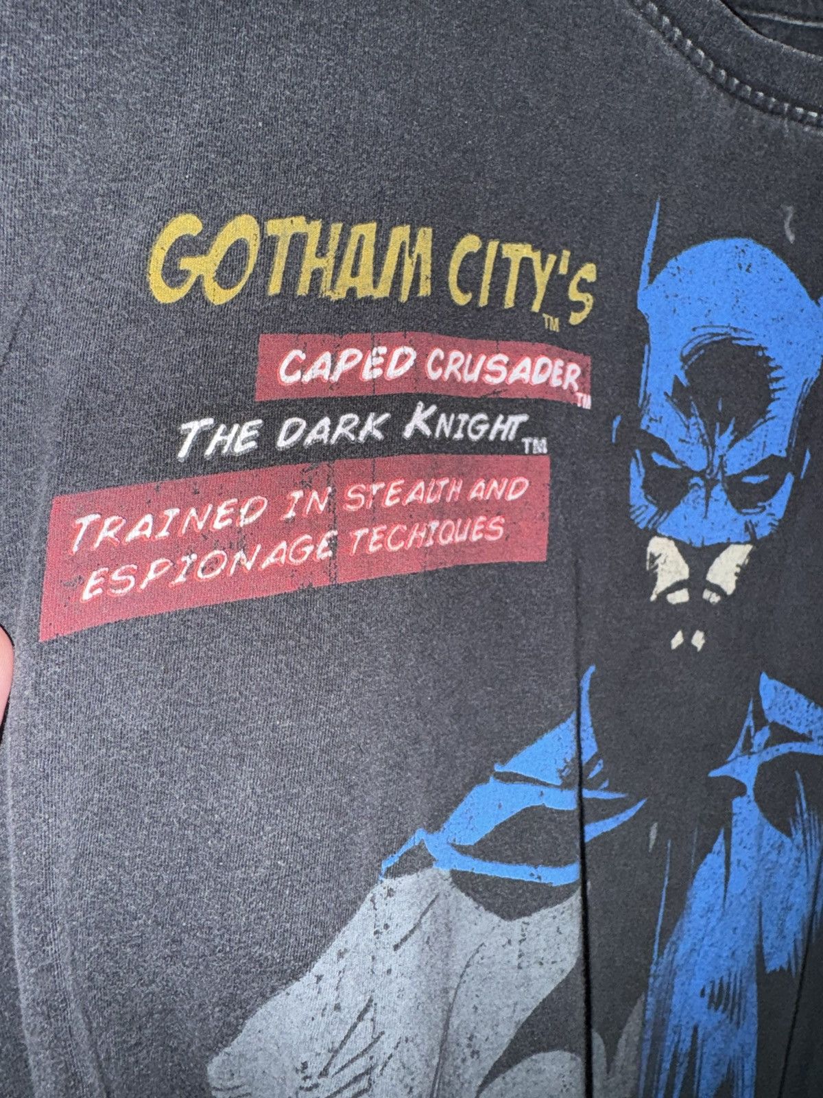 DC Comics × Vintage Vintage Full Print Batman The Dark Knight Size US L / EU 52-54 / 3 - 5 Thumbnail