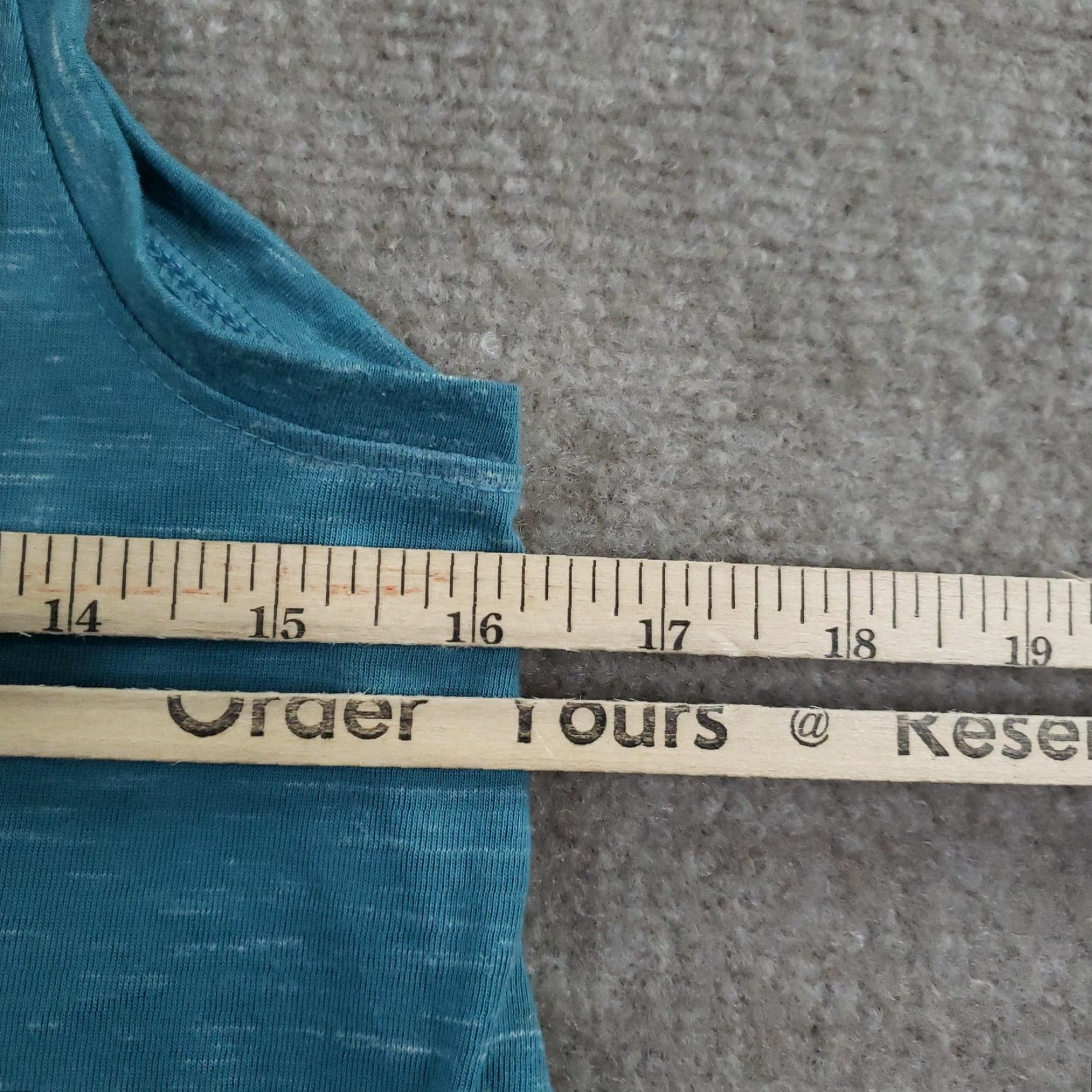 The North Face The North Face Tank Top Womens Small Teal Blue Sleeveless Lightweight Activewear Size S / US 4 / IT 40 - 3 Thumbnail