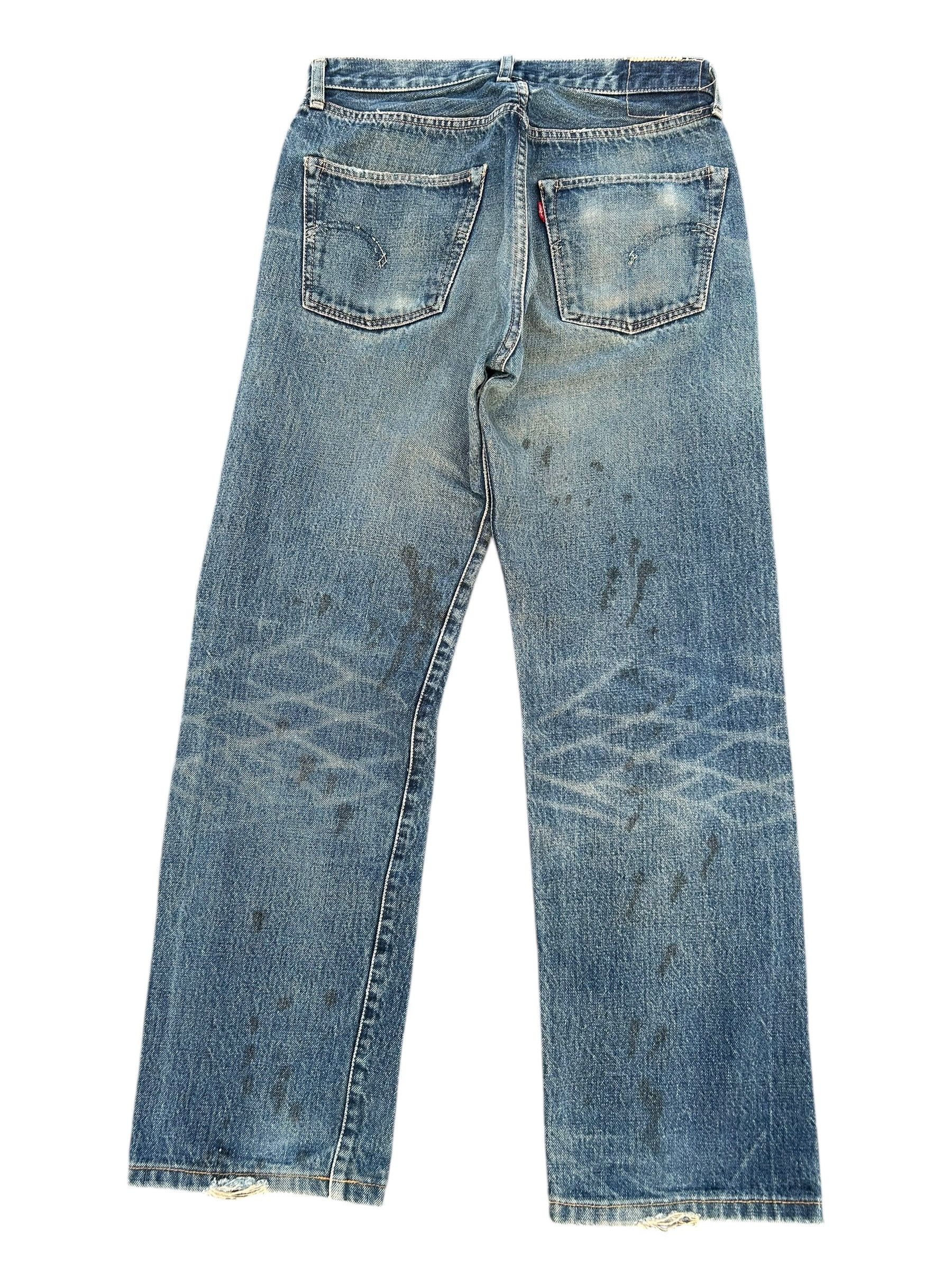 Kapital Vintage Levis Big E Selvedge Distressed Denim Jeans Size US 29 - 8 Thumbnail