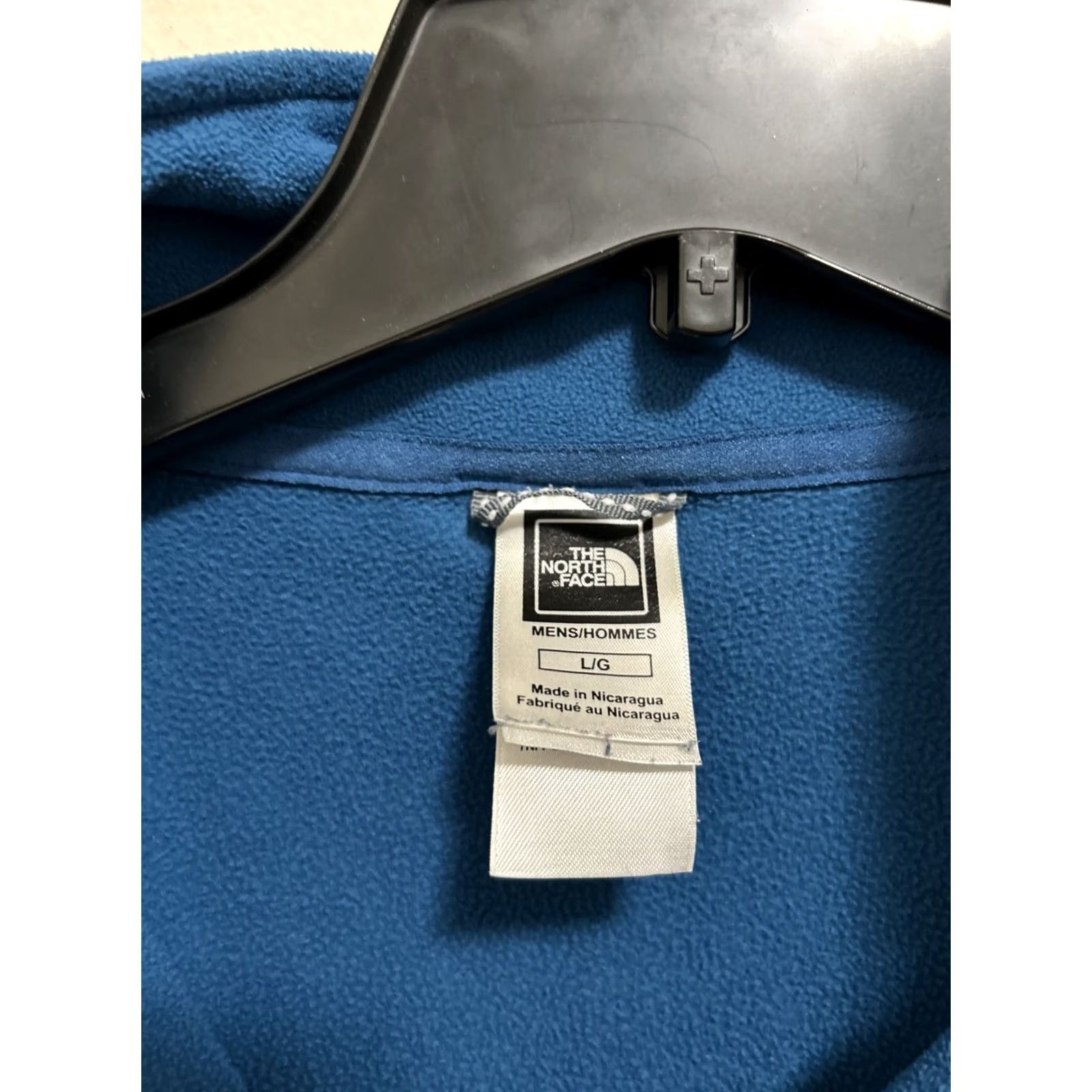The North Face VINTAGE The North Face Fleece Sweater Mens L Blue TKA 100 1/4 Zip Lightweight Size US L / EU 52-54 / 3 - 6 Thumbnail