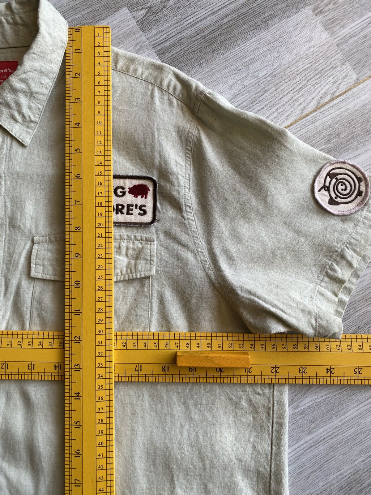 Japanese Brand Drug Store Button Up Shirt With Patches Size US M / EU 48-50 / 2 - 15 Thumbnail