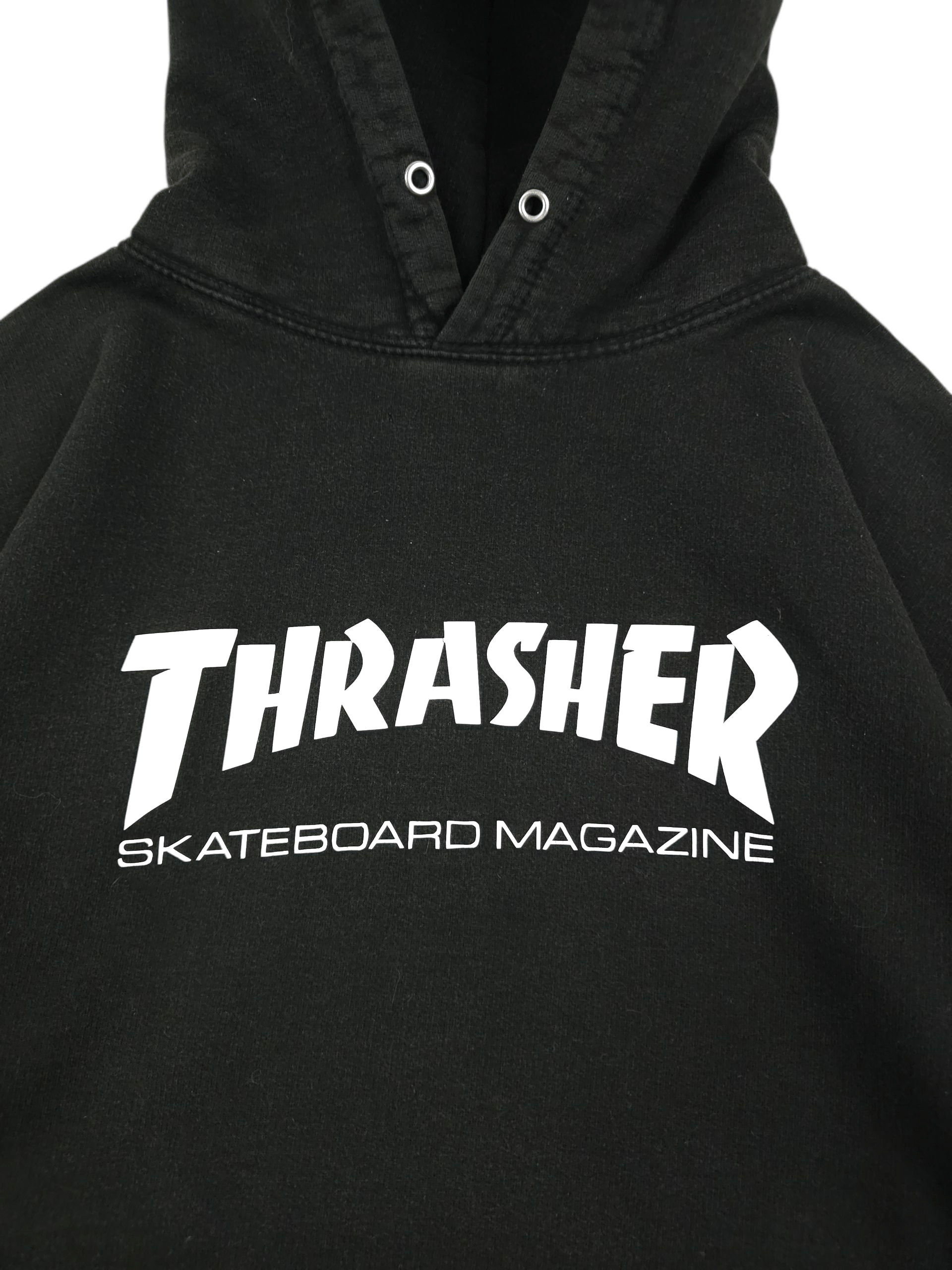 Thrasher 💎 Vintage Thrasher Skate Hoodie Washed Punk Grunge Y2K Size US M / EU 48-50 / 2 - 3 Thumbnail