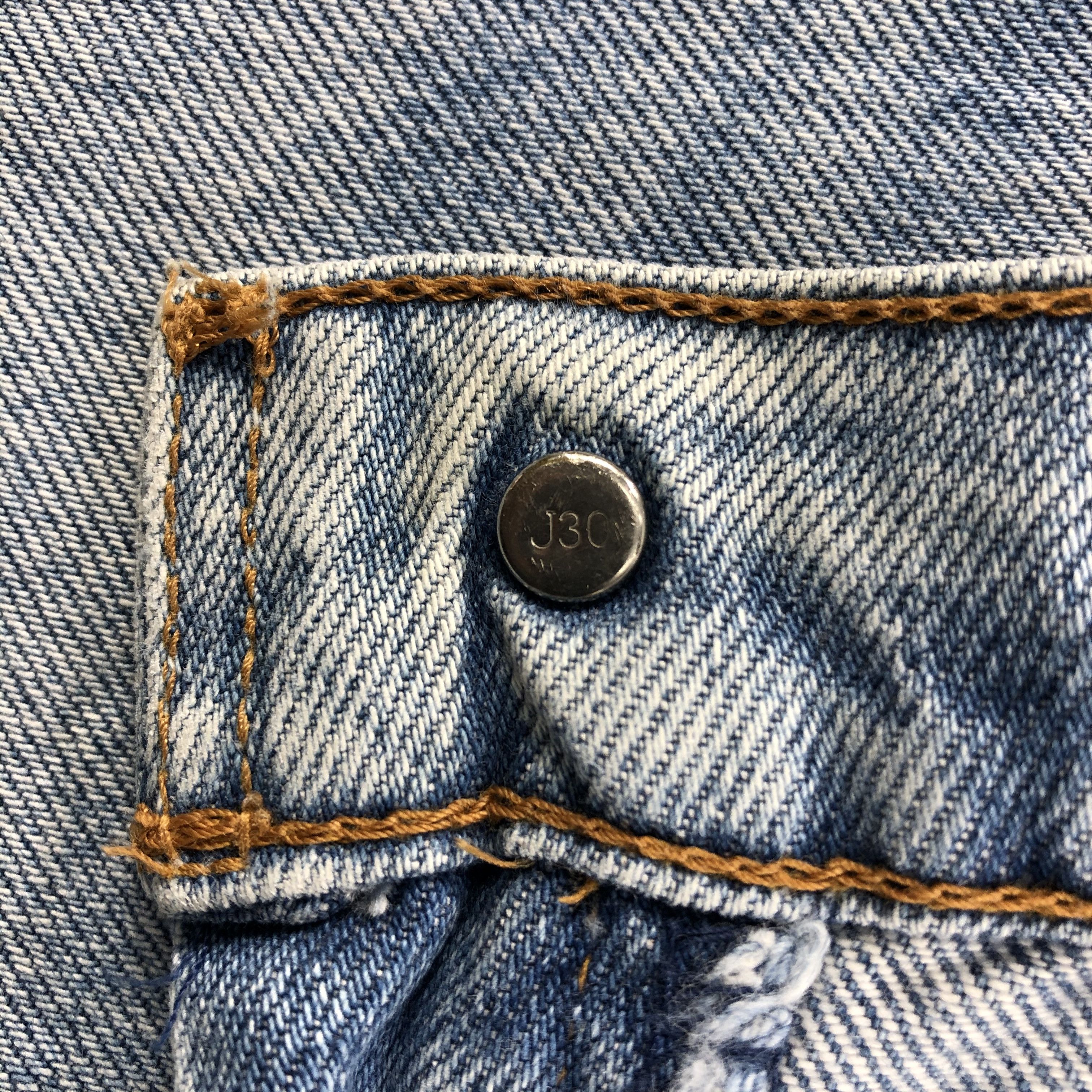 Levi's × Vintage Vintage 90s Light Wash Levis 636 Jeans-JM2075 Size US 30 / EU 46 - 8 Thumbnail