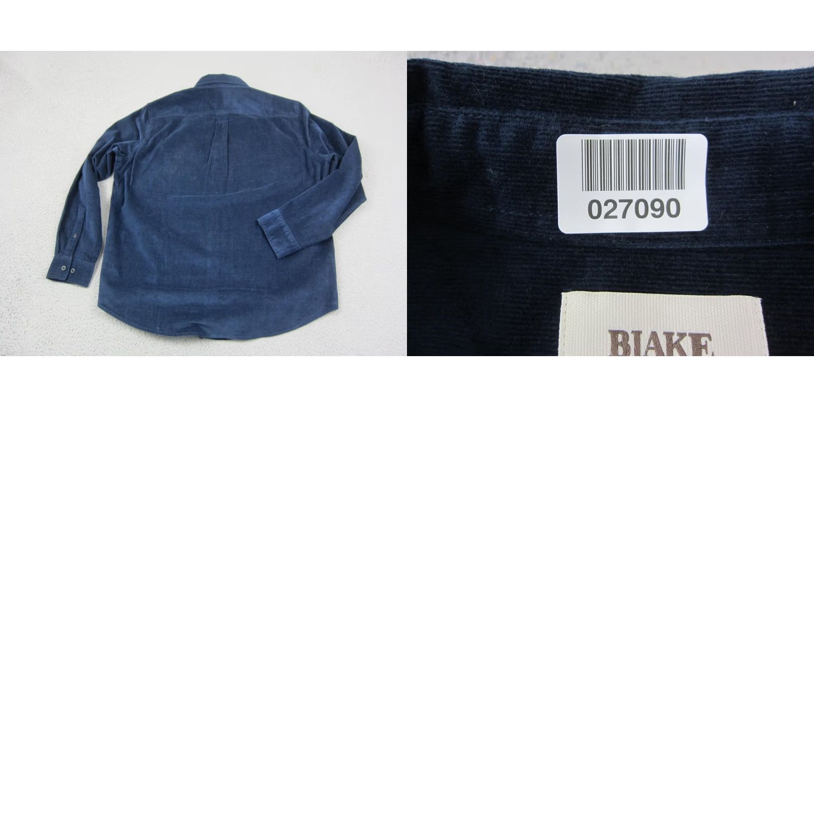 Lands' End Lands End Blake Shelton Shirt Mens Large Blue Corduroy Button Up Western Size US L / EU 52-54 / 3 - 9 Thumbnail