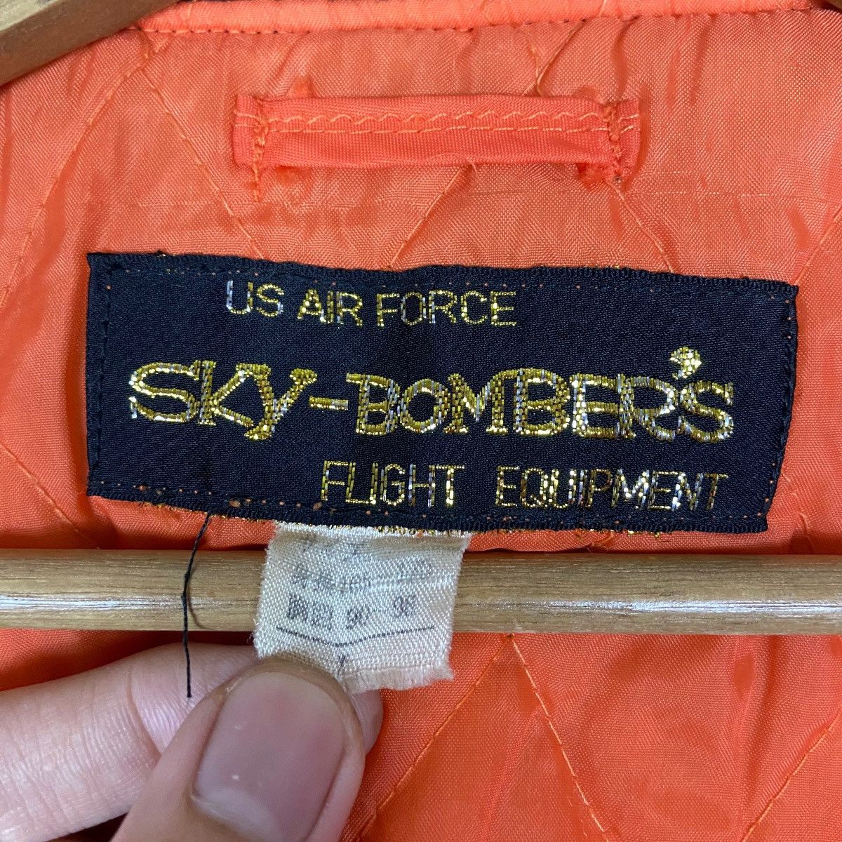 Vintage Vintage Sky-Bombers Air Force Patch Work Full Zipper Bombers Size US L / EU 52-54 / 3 - 11 Thumbnail