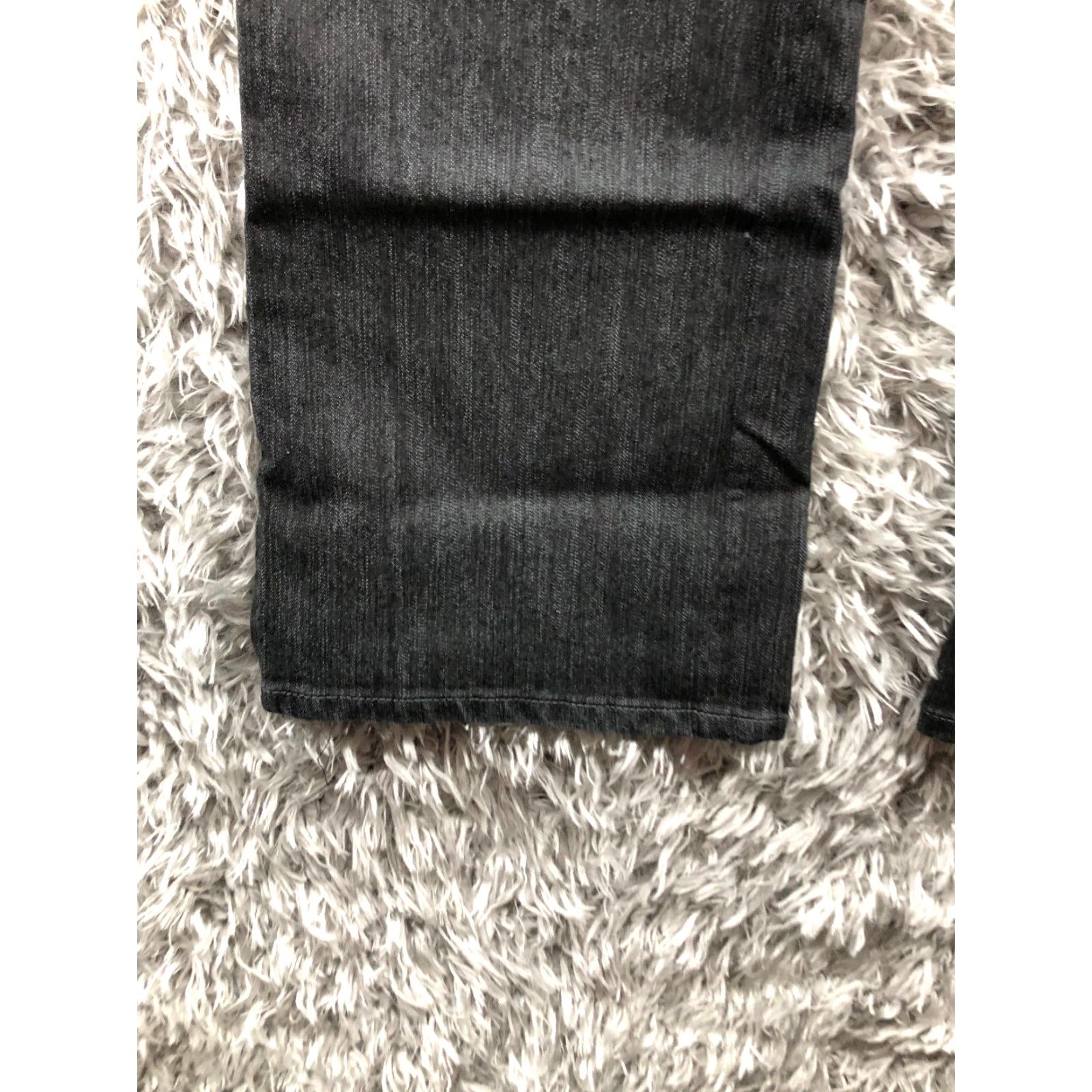 Vintage Riders Jeans Size 16 Womens High Rise Dark Wash Black Denim Bootcut Jeans Style Bootcut Women 16 Regular Dark Denim Black Wash Riders Size 38" / US 16 / IT 52 - 7 Thumbnail