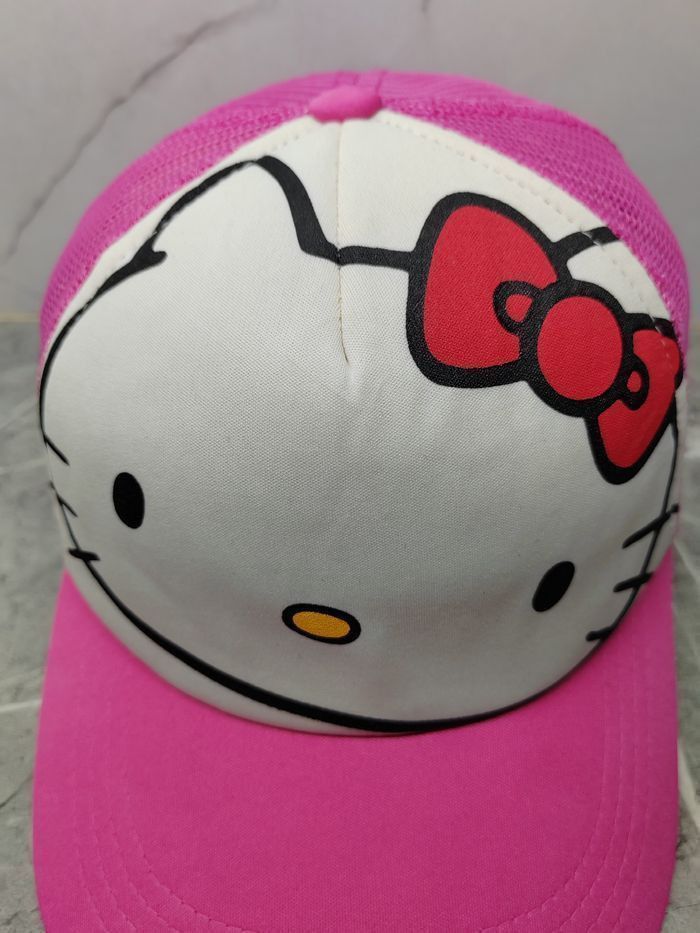 Fubu Vintage Hello Kitty x Fubu Trucker Cap Hat Size ONE SIZE - 3 Thumbnail