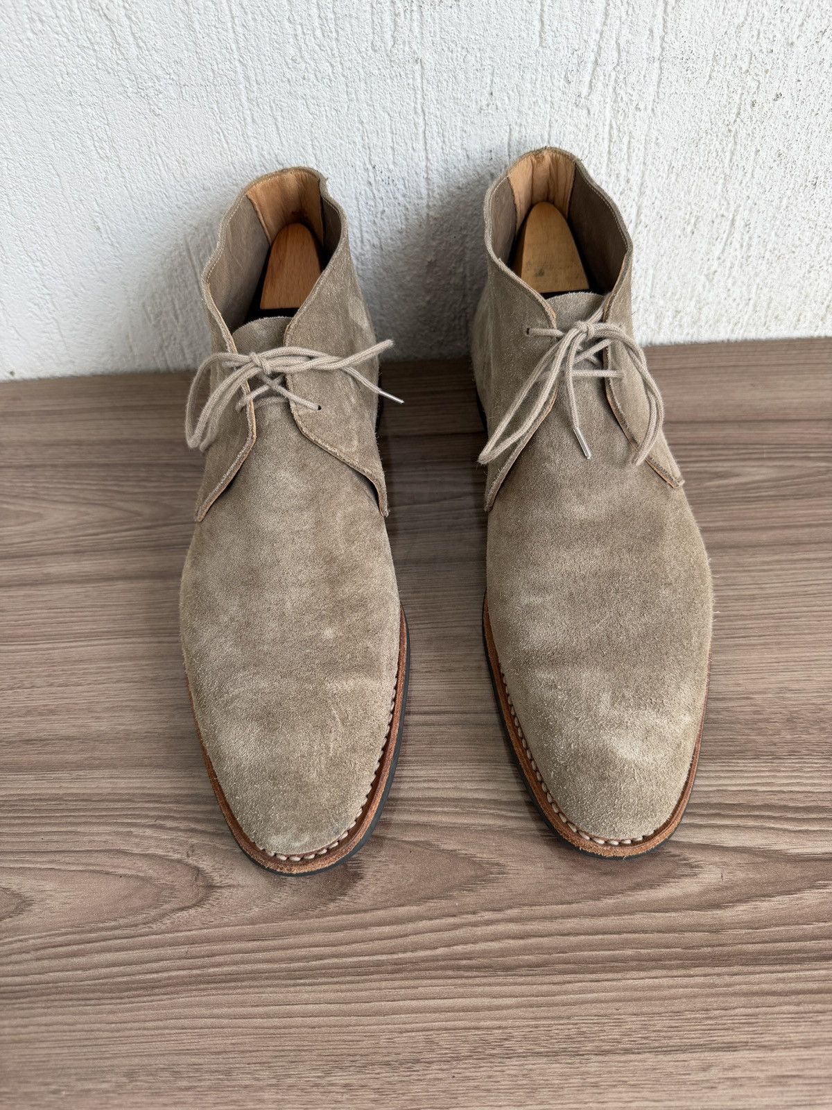 Crockett & Jones Hartland suede chukka boots Size US 9 / EU 42 - 4 Thumbnail
