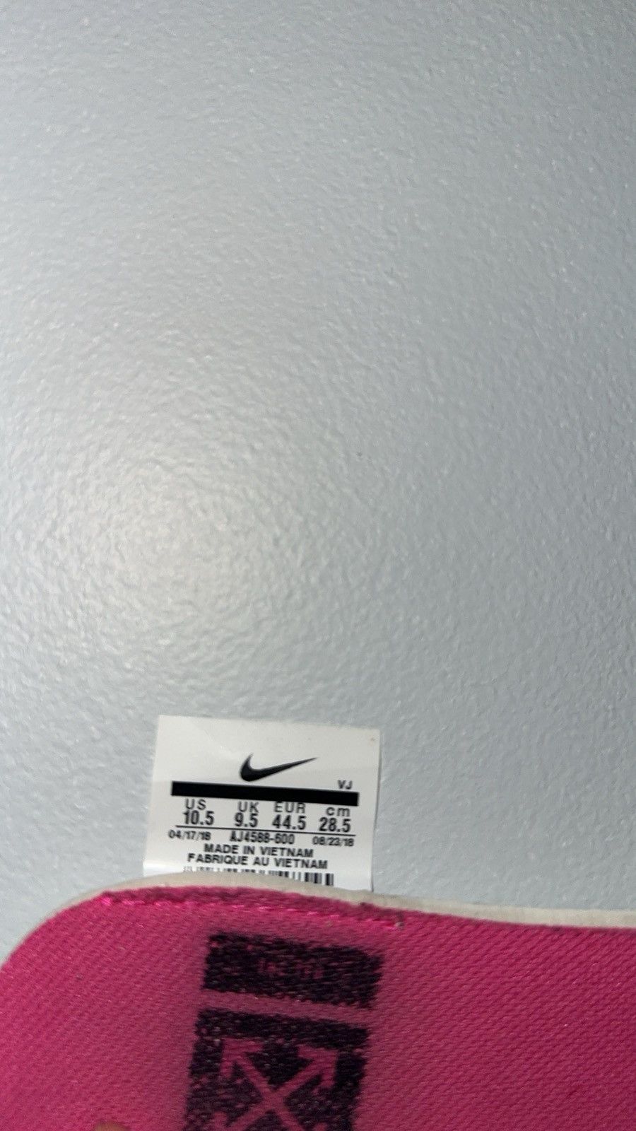 Nike × Off-White Nike Zoom Fly Off-White “Tulip Pink” Size US 10.5 / EU 43-44 - 15 Thumbnail