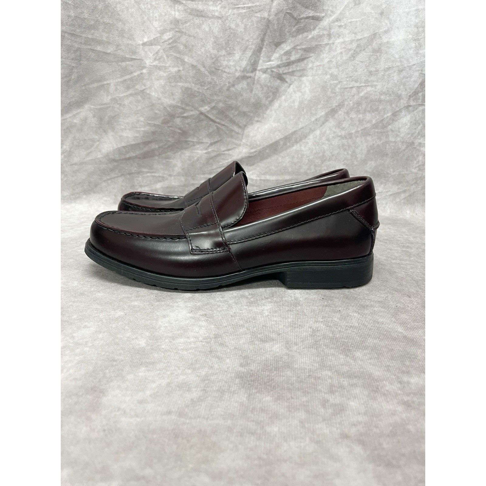 Bostonian New Bostonian Duralite Penny Loafers Mens 8M Burgundy Dress Size US 8 / EU 41 - 7 Thumbnail