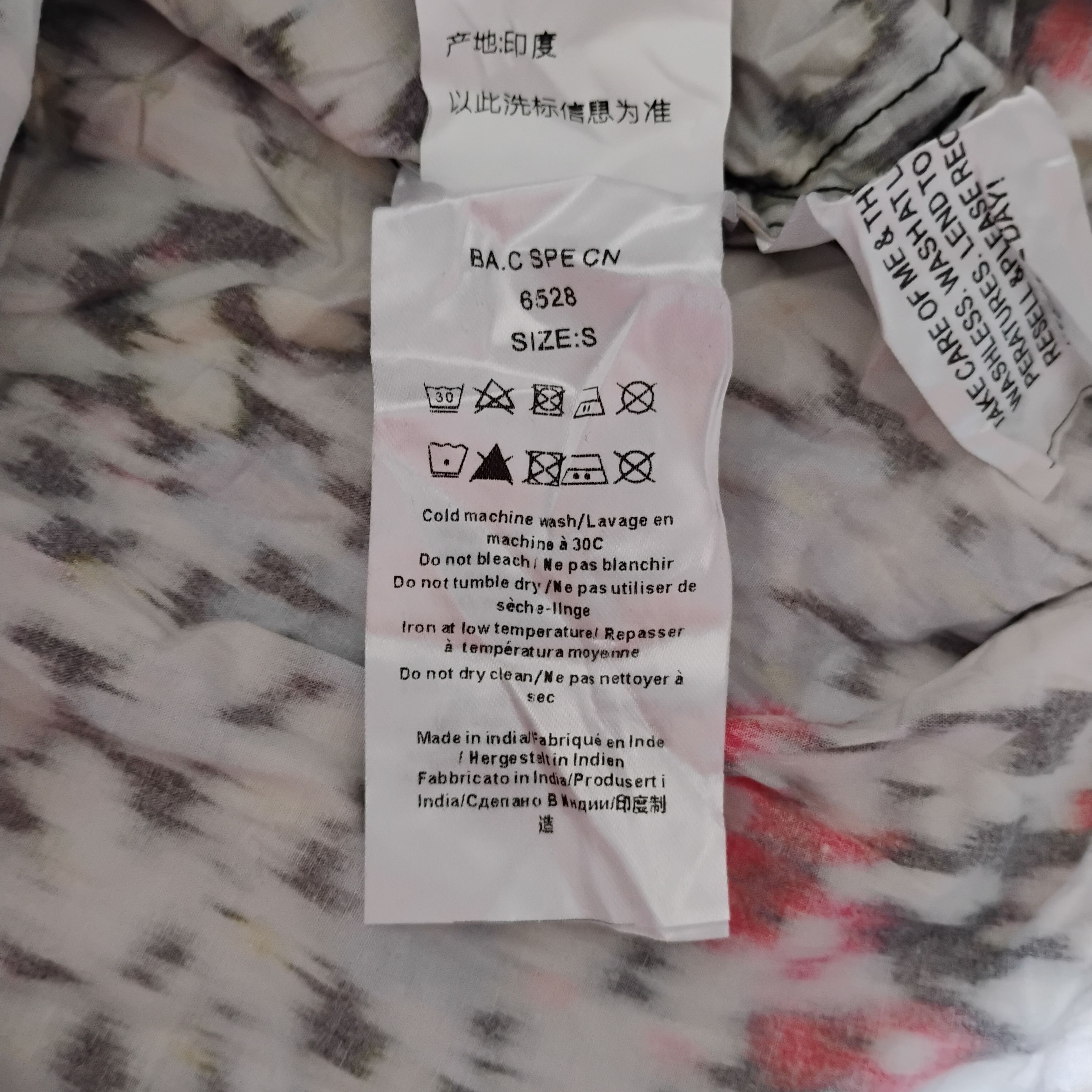 Ganni Ganni Floral Crinkle Collar Blouse Size S / US 4 / IT 40 - 9 Thumbnail