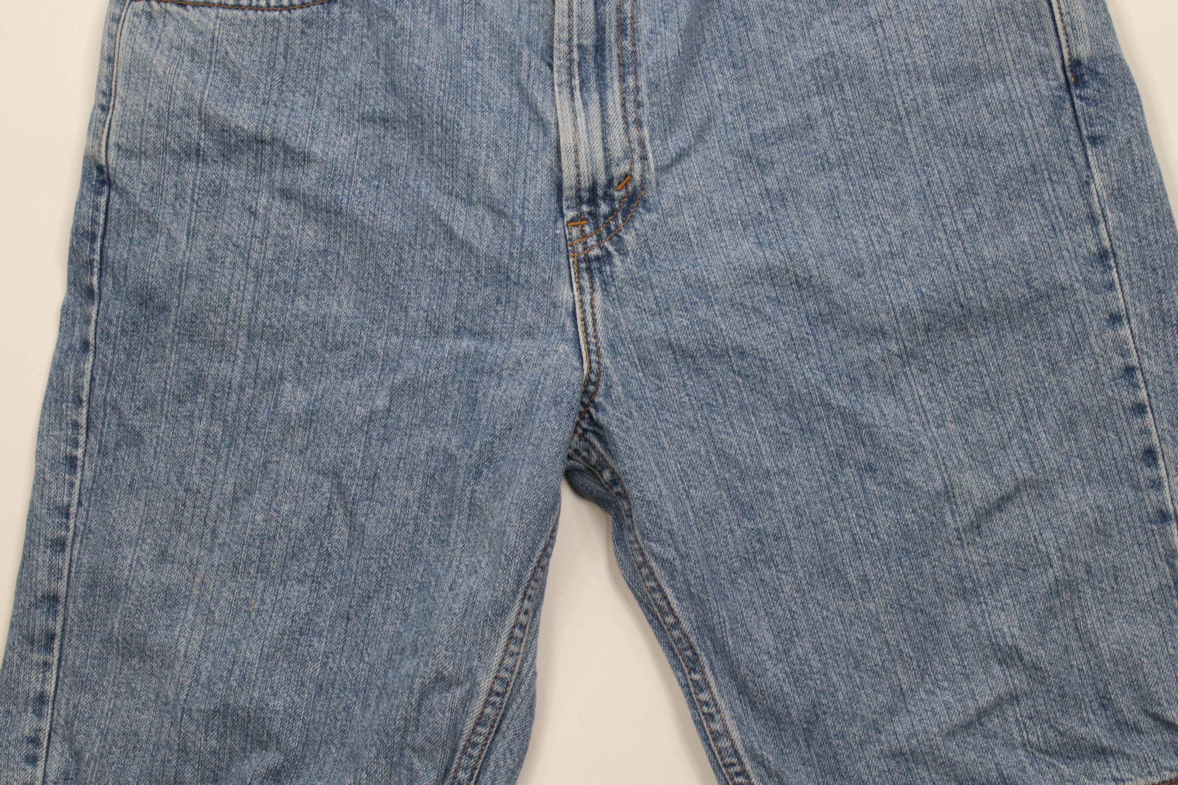 Levi's × Vintage Vintage Y2K Levis 505 Regular Fit Denim Jean Shorts Jorts Size US 34 / EU 50 - 3 Thumbnail