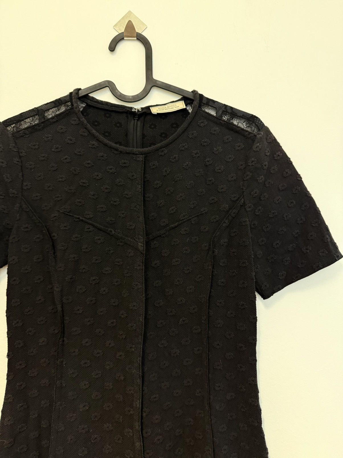 Nina Ricci Nina Ricci Black Dress – Fall 2011 Collection Size M / US 6-8 / IT 42-44 - 9 Thumbnail