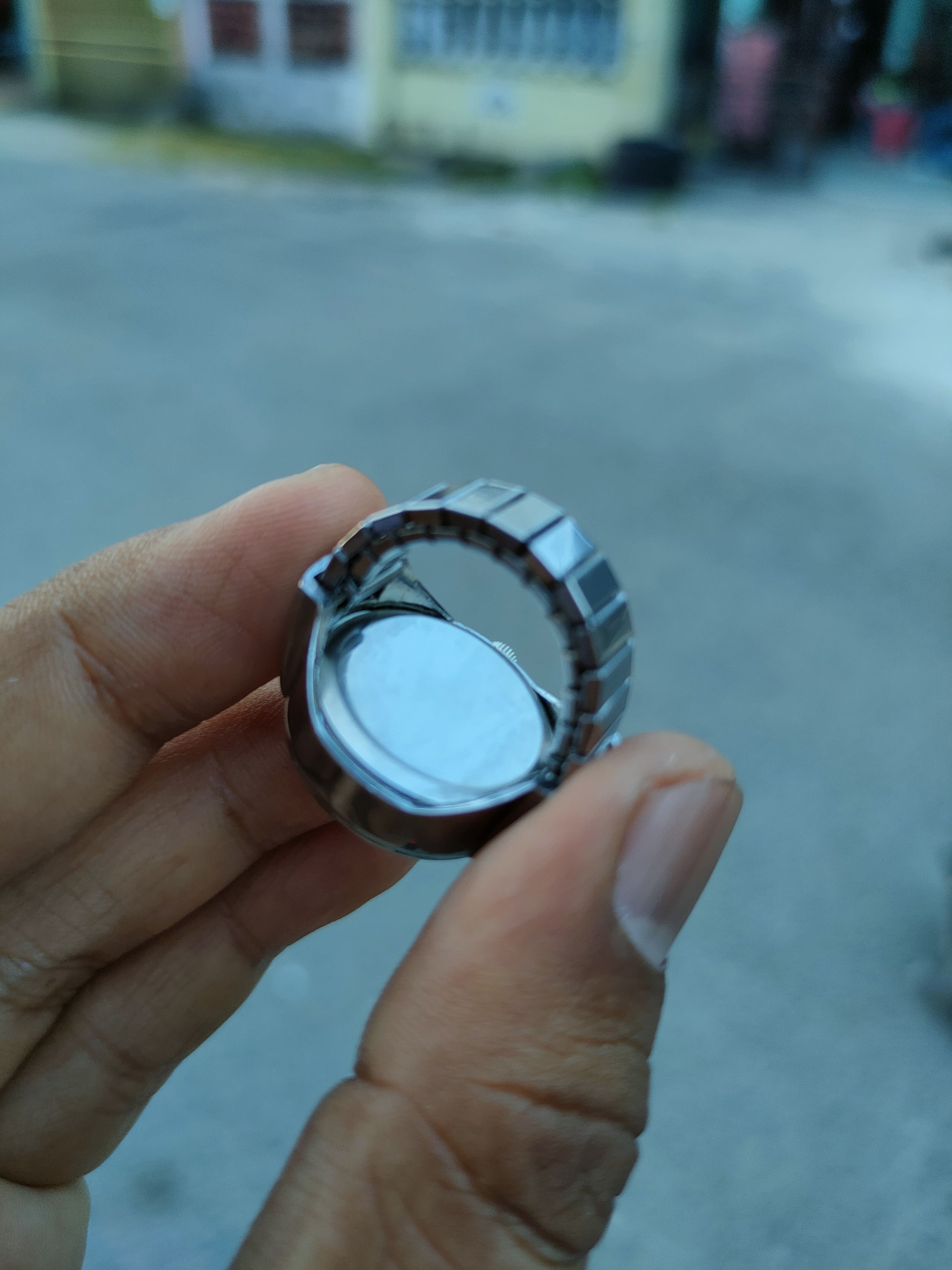 Japanese Brand Ring Watch silver stretchable japan #dlas Size ONE SIZE - 8 Thumbnail