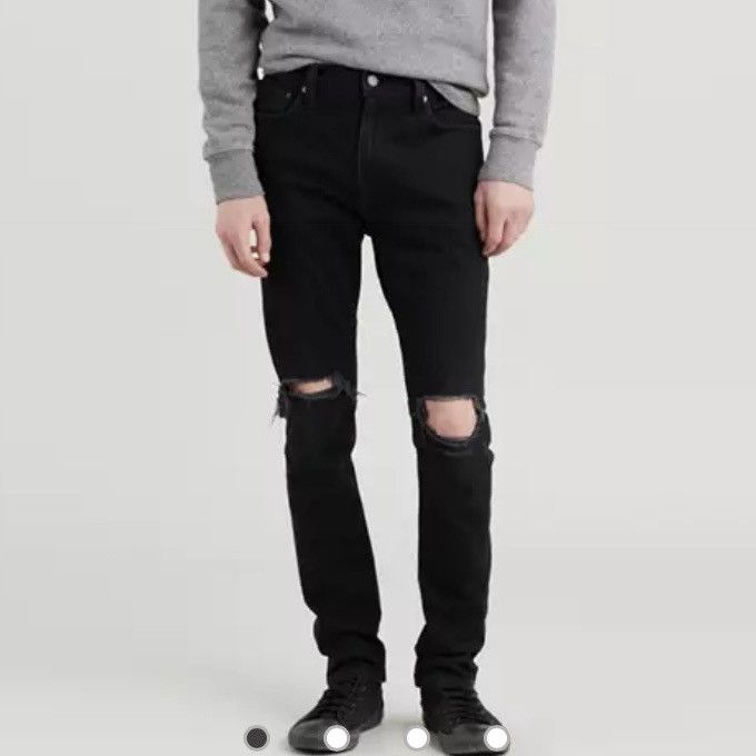 Levi's Levis 501 Skinny Jeans Size US 29 - 8 Thumbnail
